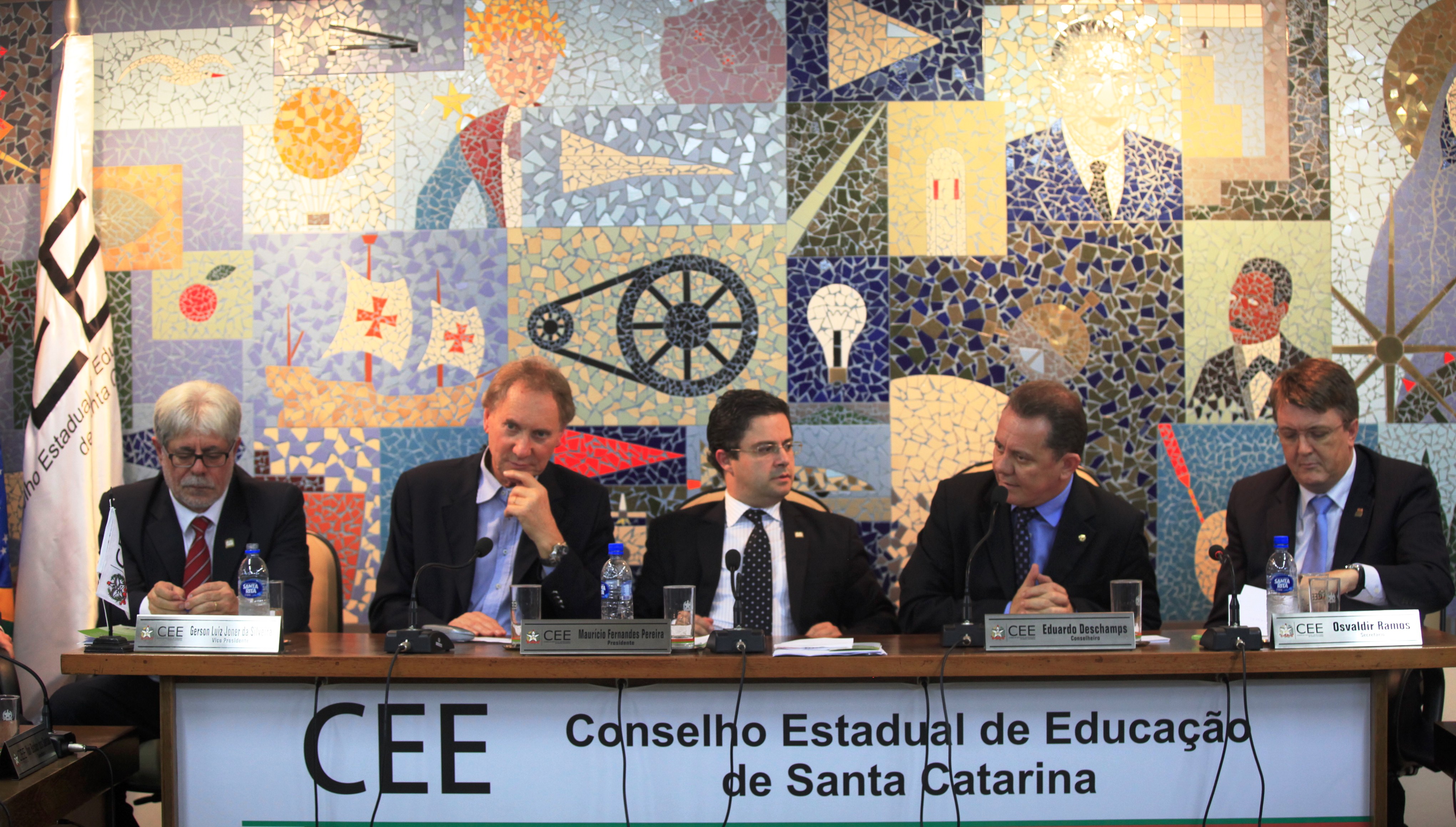 Posse no Conselho Estadual de Educação  Foto Carlos Kilian/Agência AL