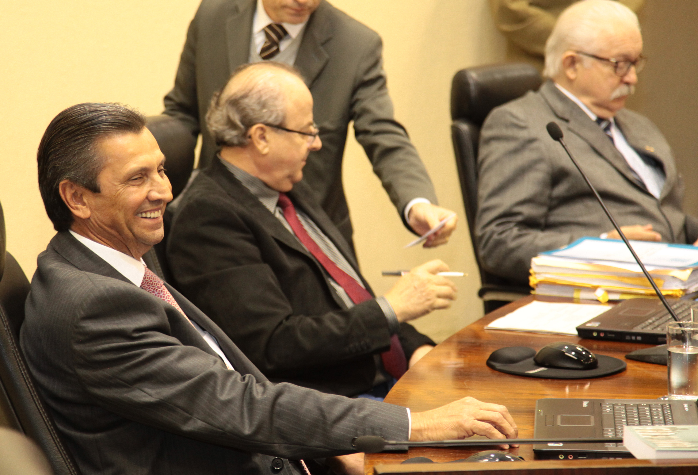 Posse do novo Presidente do TCE Julio Garcia. Foto: Miriam Zomer/Agência AL