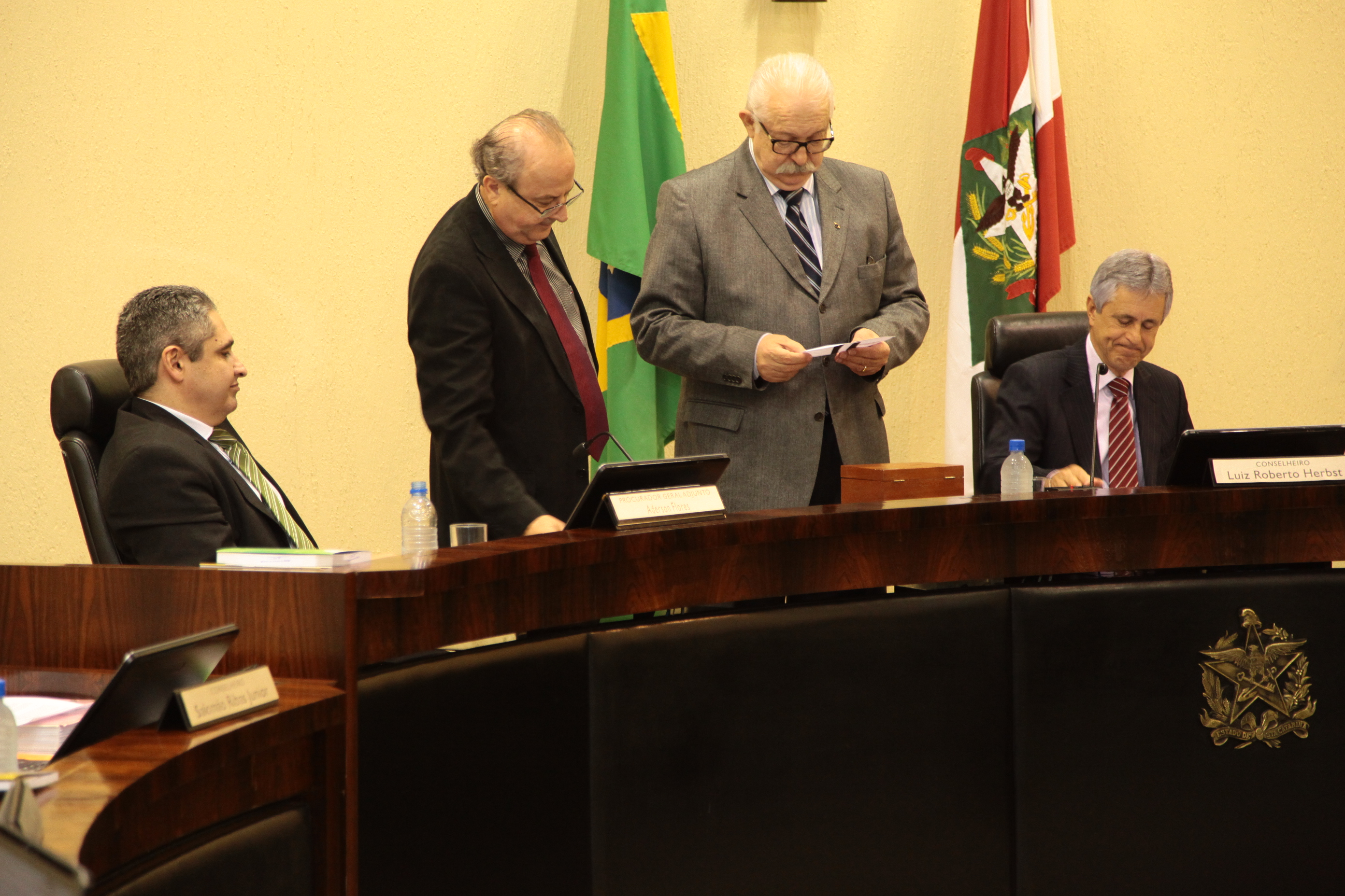 Posse do novo Presidente do TCE Julio Garcia. Foto: Miriam Zomer/Agência AL