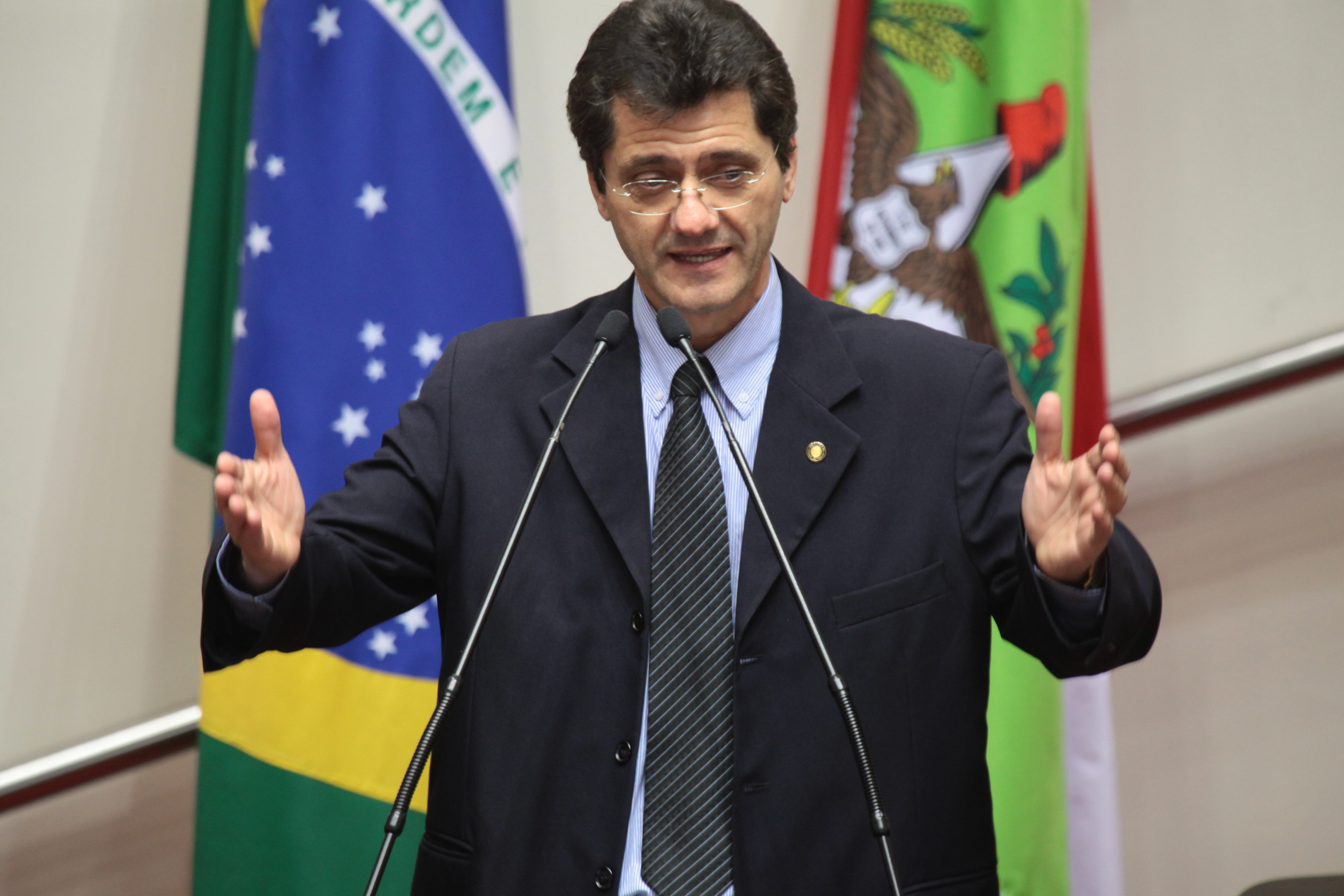 Deputado Jailson Lima (PT) - Sessão Plenária. Foto: Miriam Zomer/Agência AL