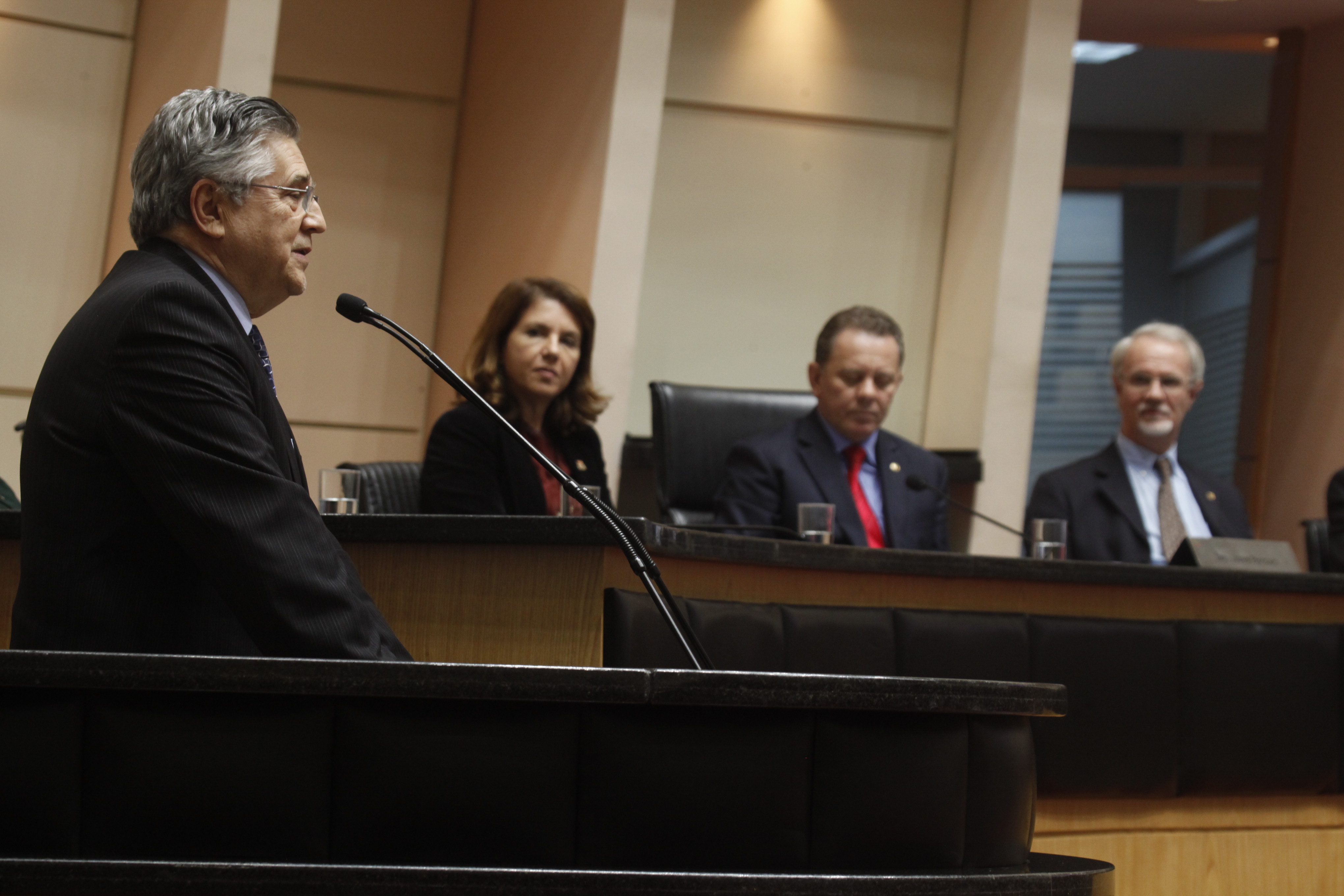Titulo de Cidadão Catarinense ao Professor Caspar Erich Stemmer in Memoriam    Foto Carlos Kilian/Agencia AL