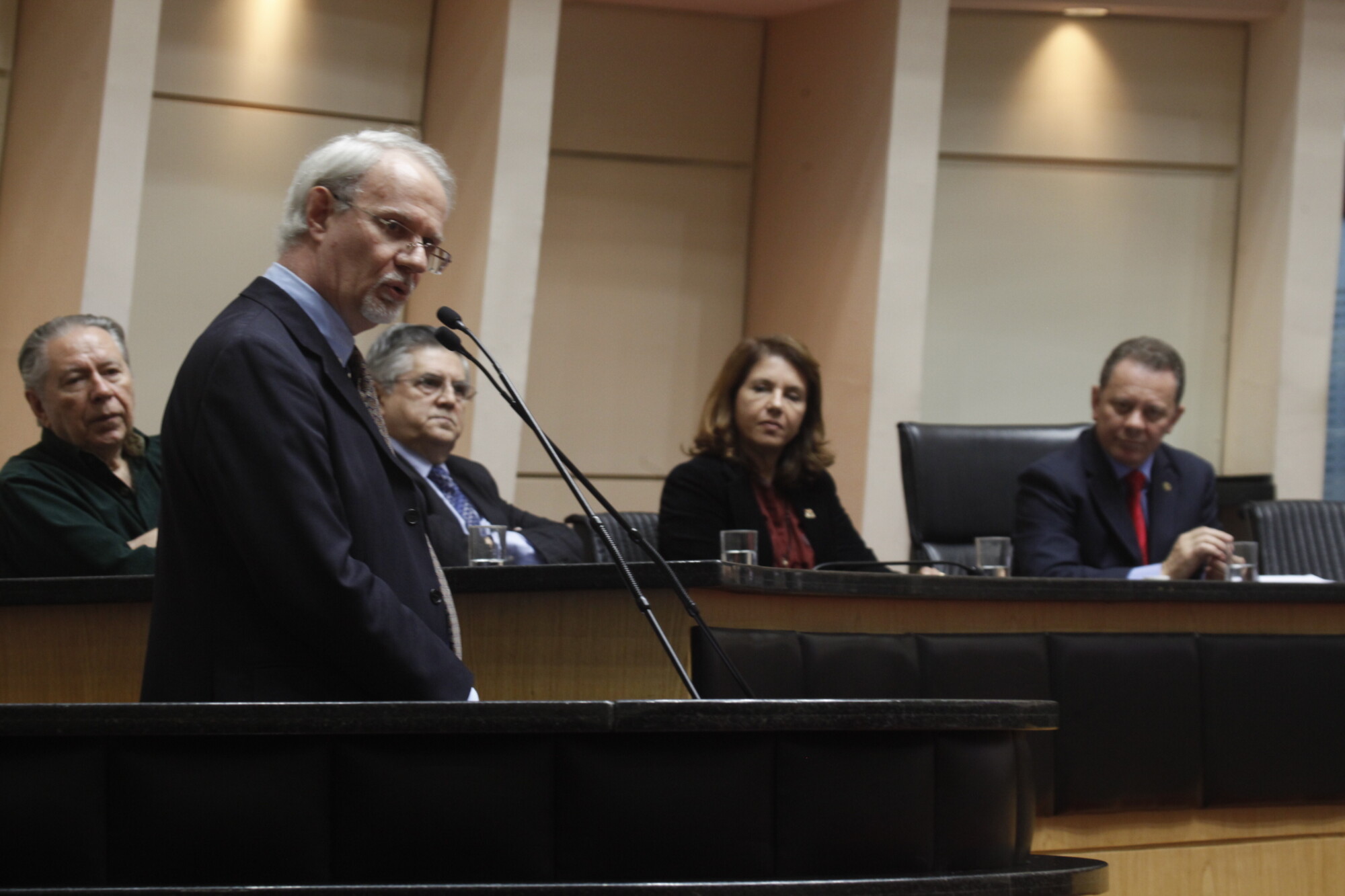 Assembleia Legislativa faz homenagem póstuma ao professor Caspar Erich Stemmer FOTO: Carlos Kilian/Agência AL