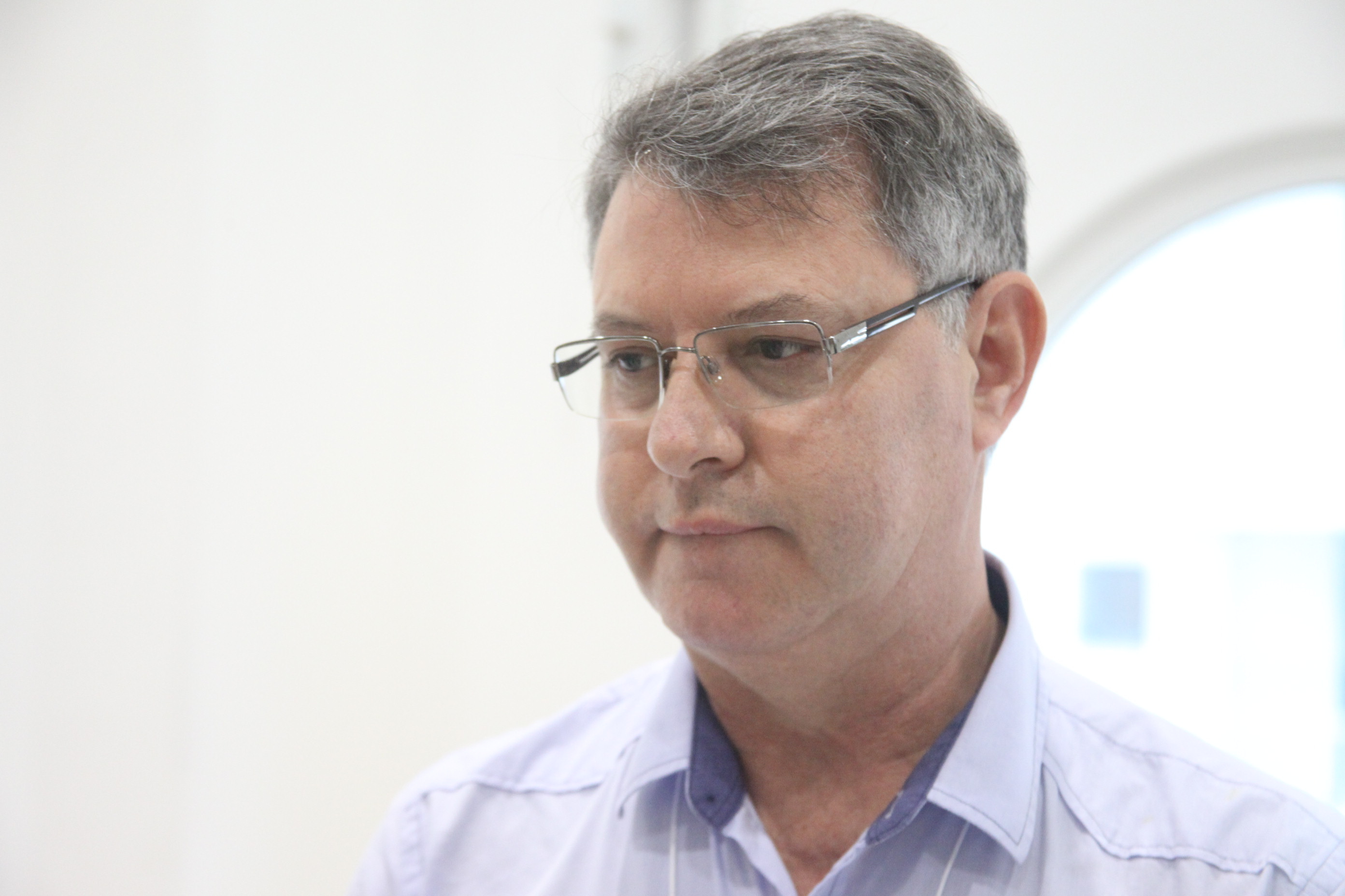 Antonio de Sá Pereira - Representante da comissão intersetorial de saúde do trabalhador. 2ª Conferência Estadual da Saúde do Trabalhador. Foto: Fábio Queiroz / Agência AL