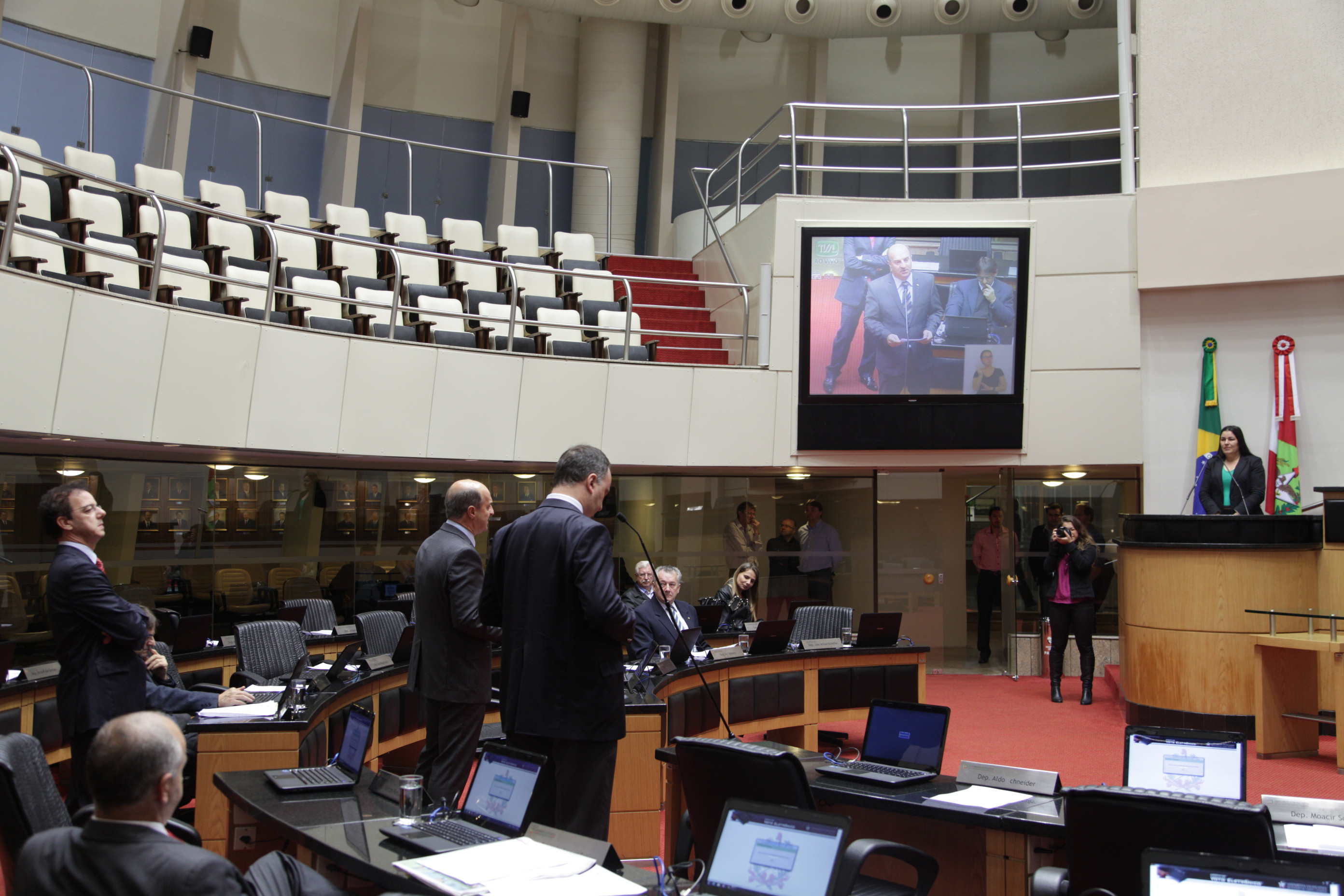 Sessão Ordinária da Assembleia Legislativa do Estado de Santa Catarina. Foto: Solon Soares/Agência AL