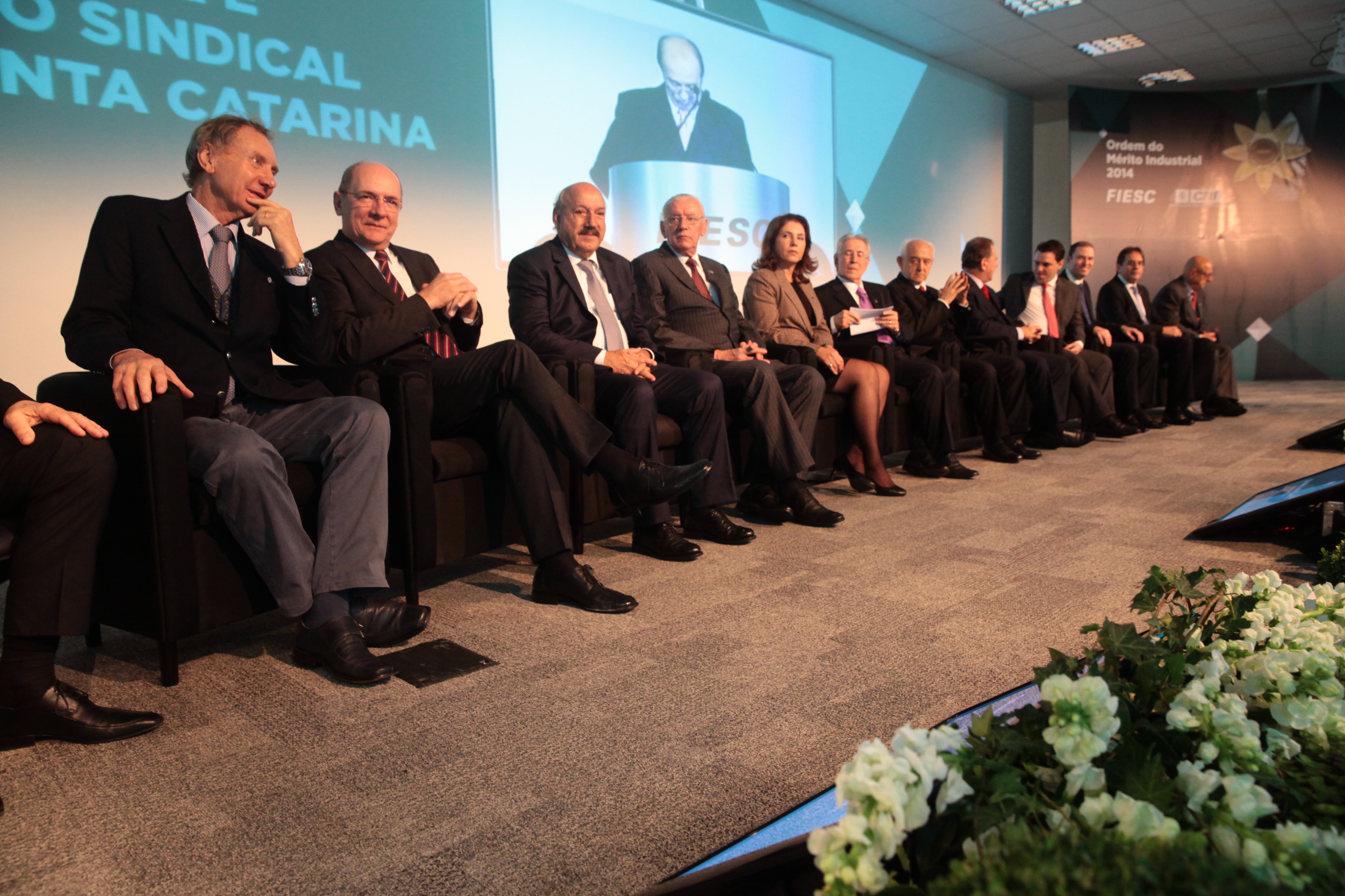 Ordem do Mérito Industrial 2014 - FIESC. Foto: Miriam Zomer/Agência AL