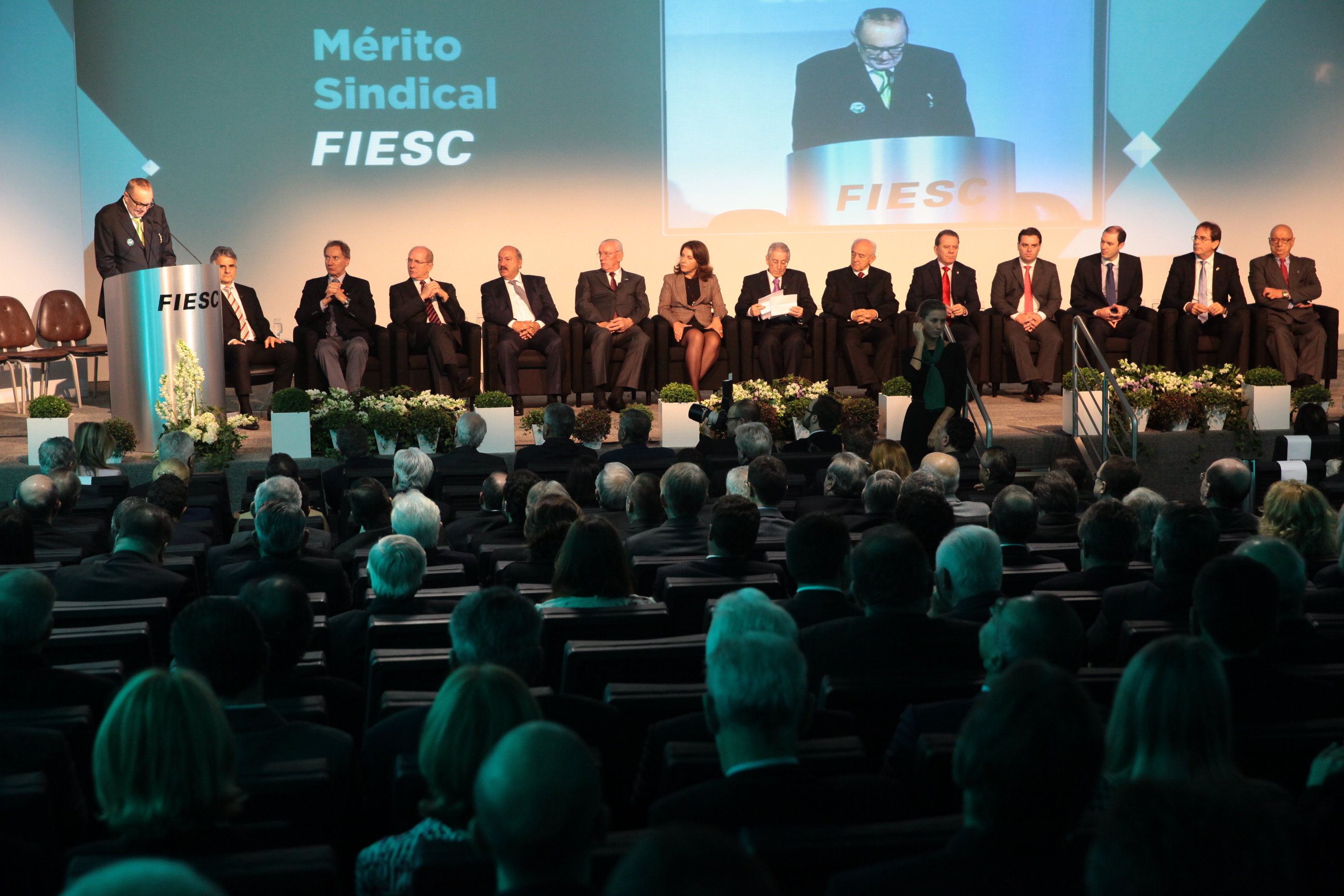 Ordem do Mérito Industrial 2014 - FIESC. Foto: Miriam Zomer/Agência AL