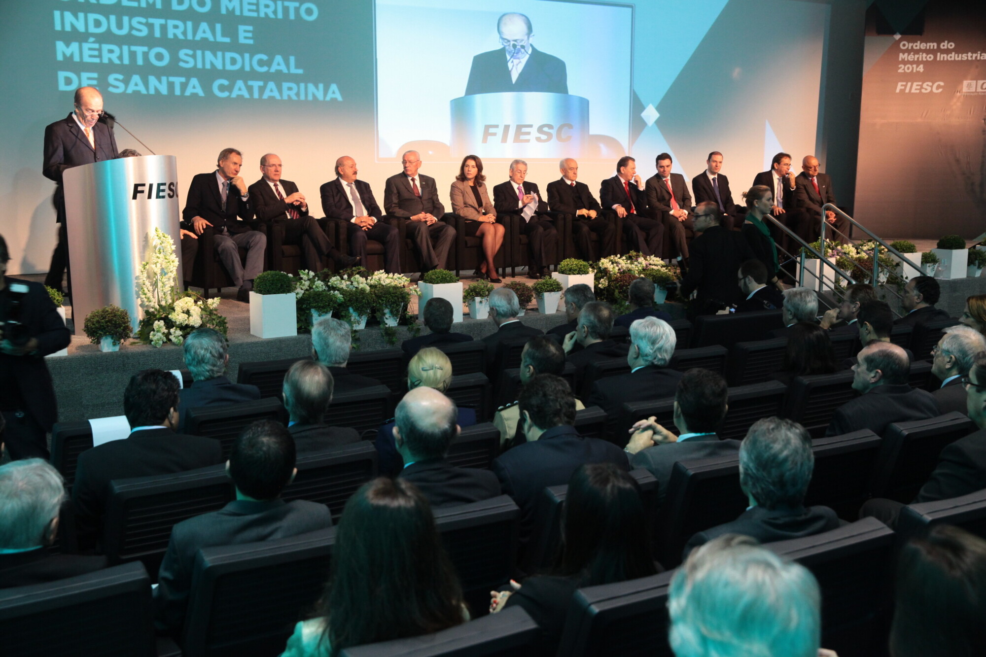 Fiesc entrega condecoração da Ordem do Mérito Industrial a empresários catarinenses