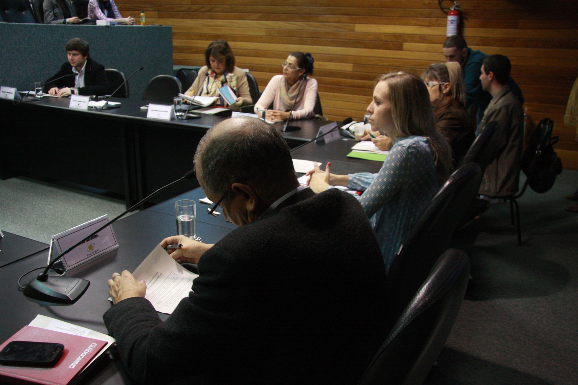Reunião da Comissão de Responsabilidade Social. Foto: Eduardo Guedes de Oliveira / Agência AL