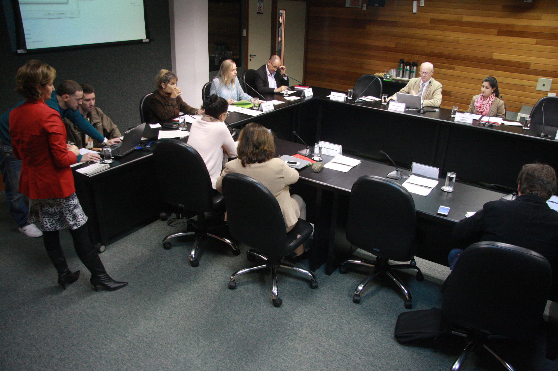 Reunião da Comissão de Responsabilidade Social. Foto: Eduardo Guedes de Oliveira / Agência AL