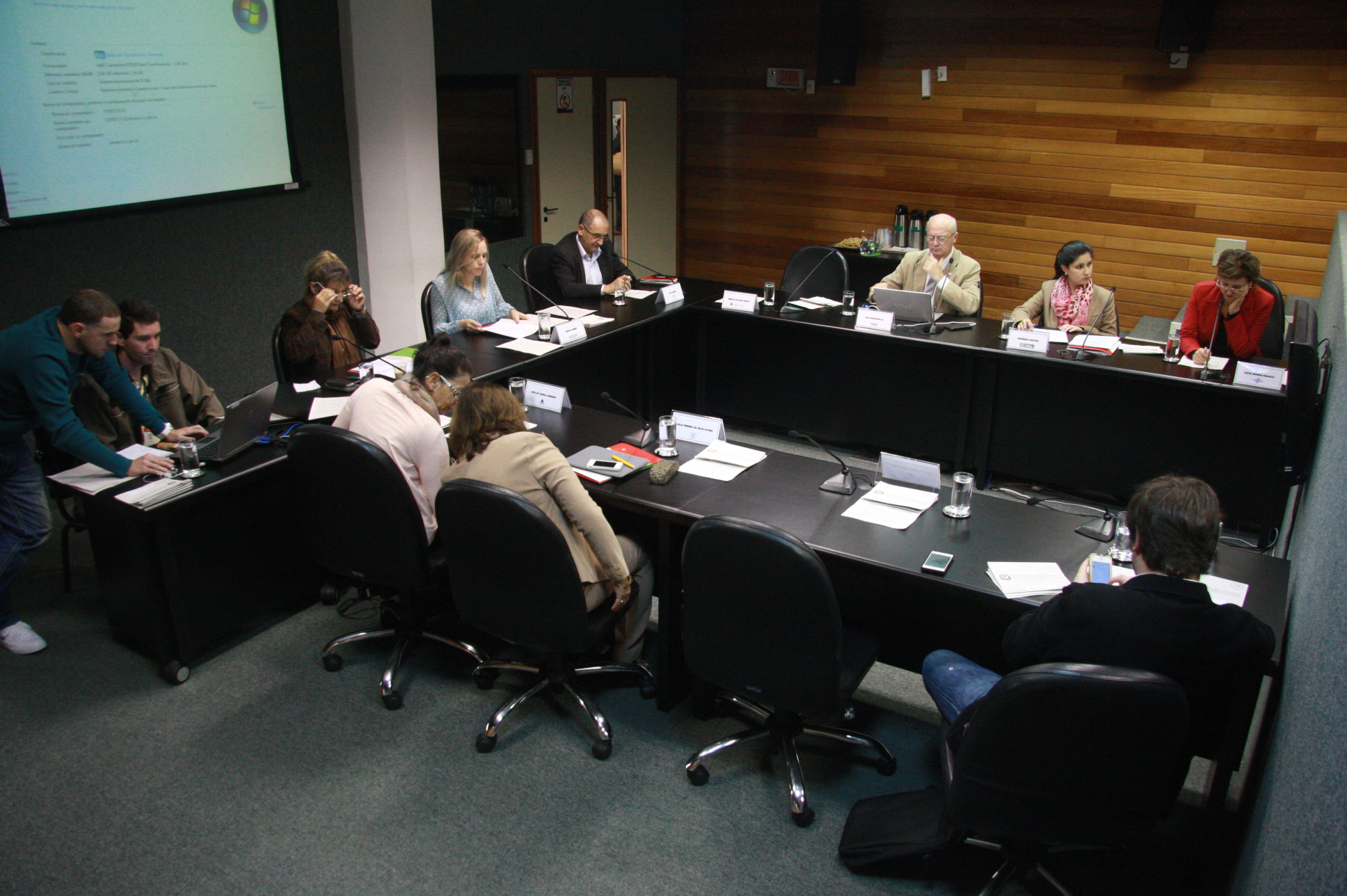 Reunião da Comissão de Responsabilidade Social. Foto: Eduardo Guedes de Oliveira / Agência AL