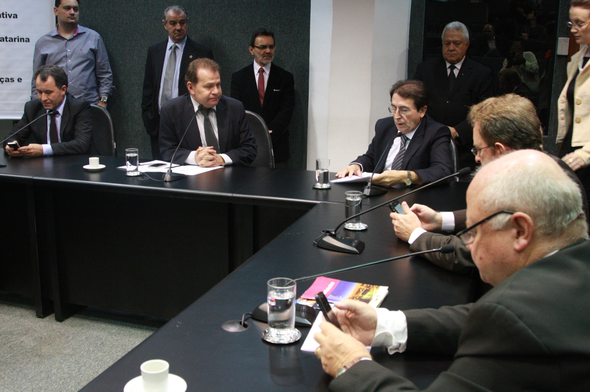 Reunião da Comissão Finanças e Tributação e Comissão de Educação, Cultura e Desporto. Foto: Eduardo Guedes de Oliveira / Agência AL