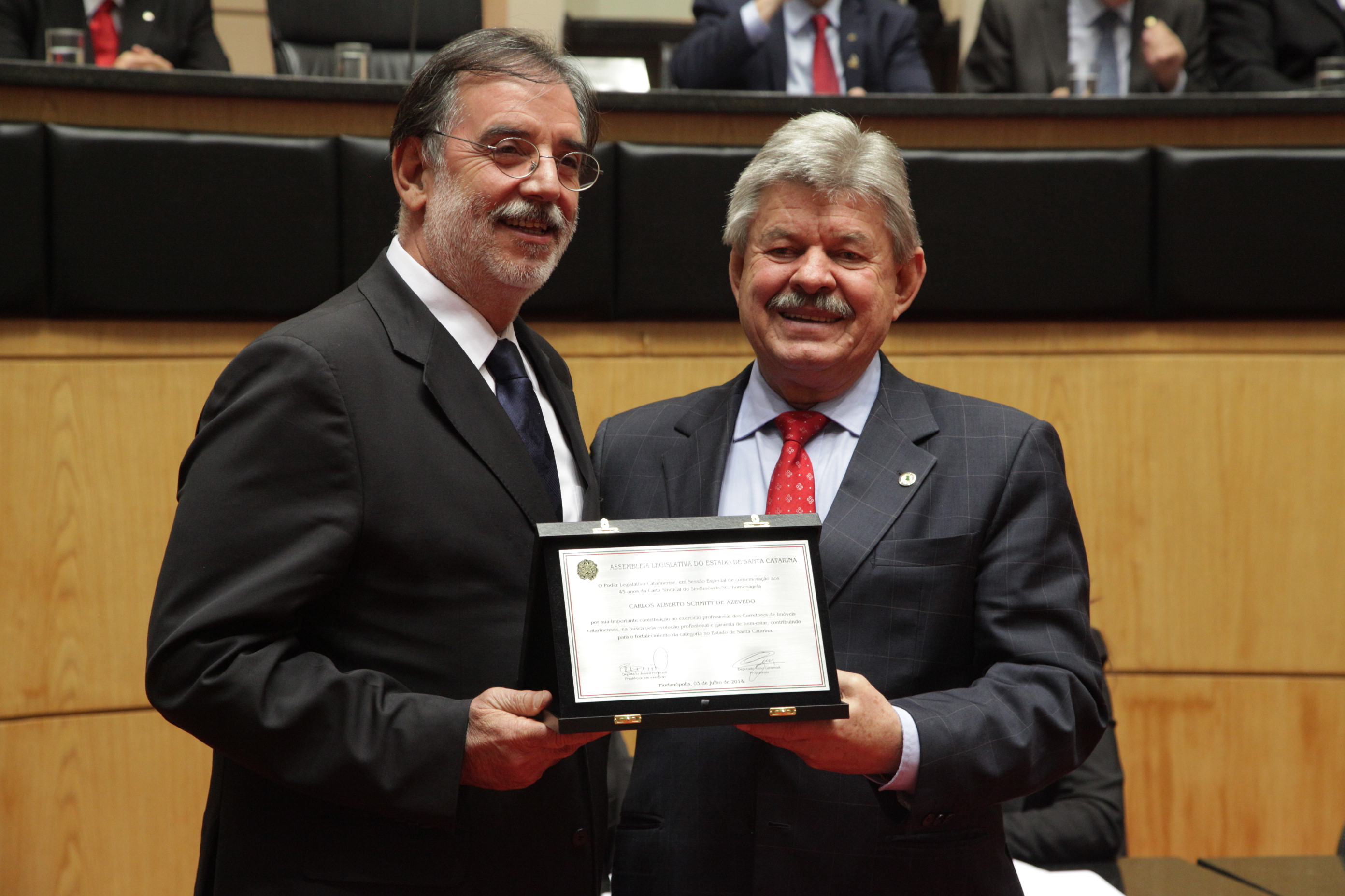 Sessão Especial - 45 anos da Carta Sindical do SINDIMÓVEIS/SC