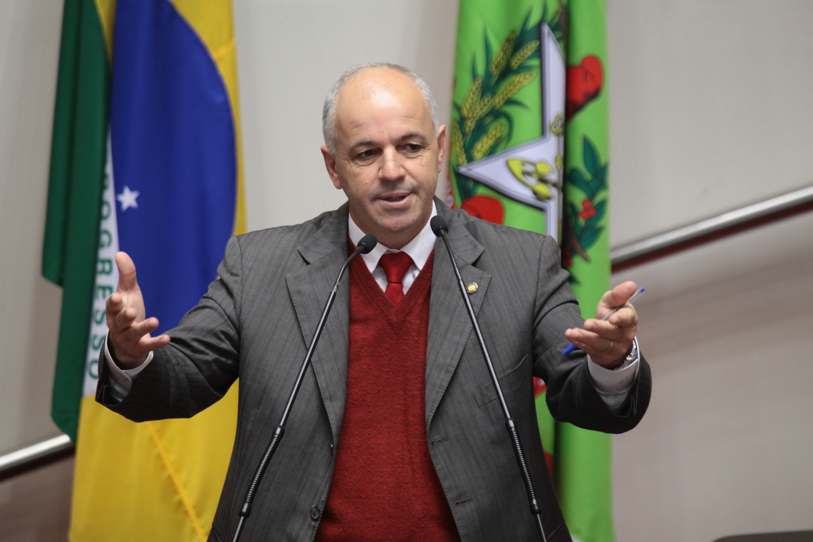 Deputado Sargento Amauri Soares (PSOL) Sessão Ordinária - Plenário Osni Regis. Foto: Miriam Zomer/Agência AL