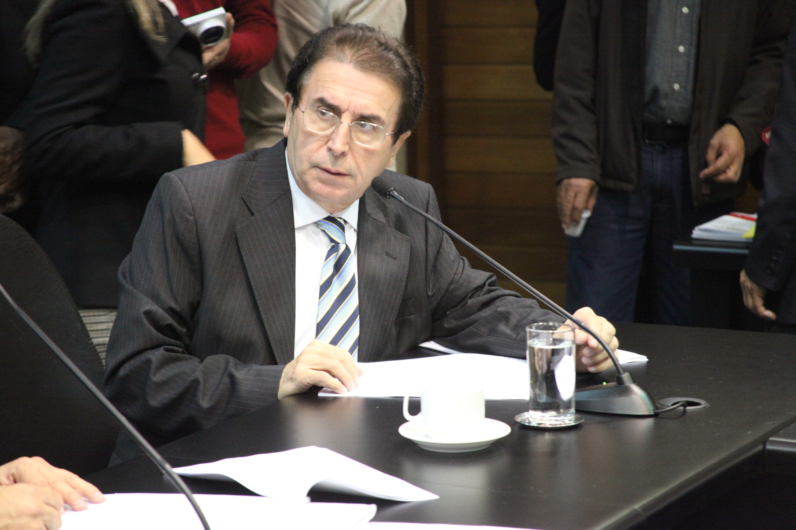 Deputado Antonio Aguiar (PMDB). Reunião da Comissão Finanças e Tributação. Foto: Fábio Queiroz / Agência AL