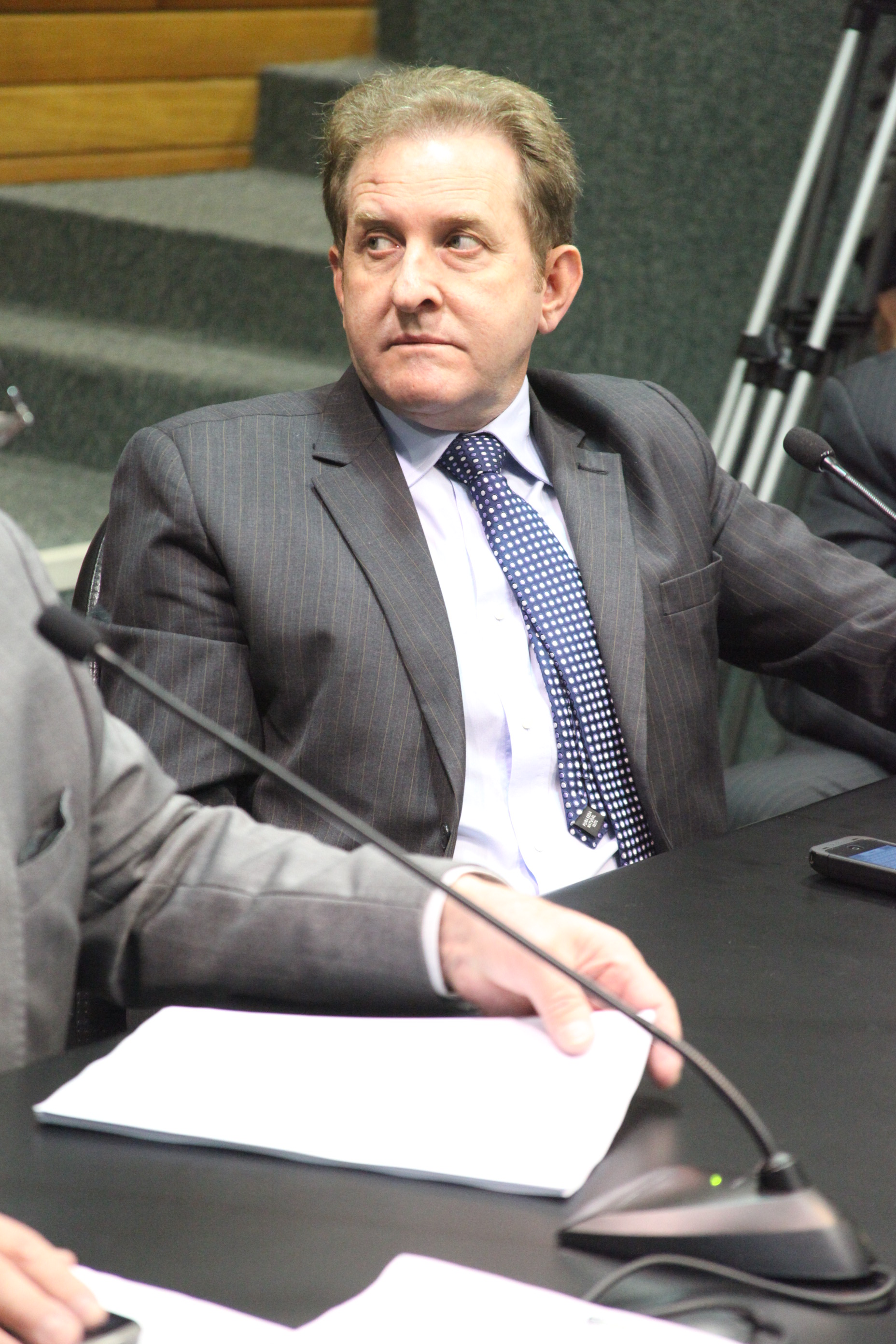 Deputado Valmir Comin (PP). Reunião da Comissão Finanças e Tributação. Foto: Fábio Queiroz / Agência AL