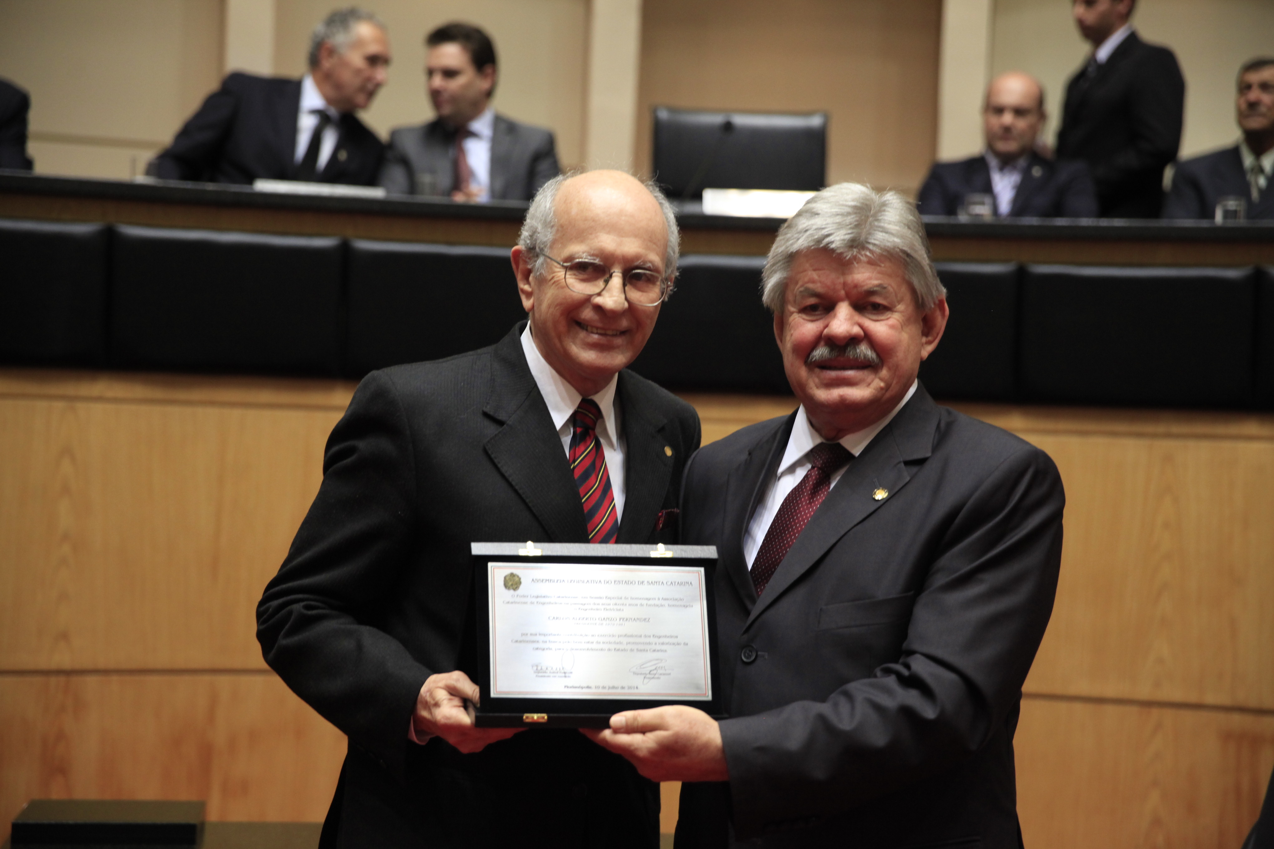 Sessão Especial em Homenagem aos 88 anos da Associação Catarinense de Engenheiros ACE    Foto Carlos Kilian/Agencia AL