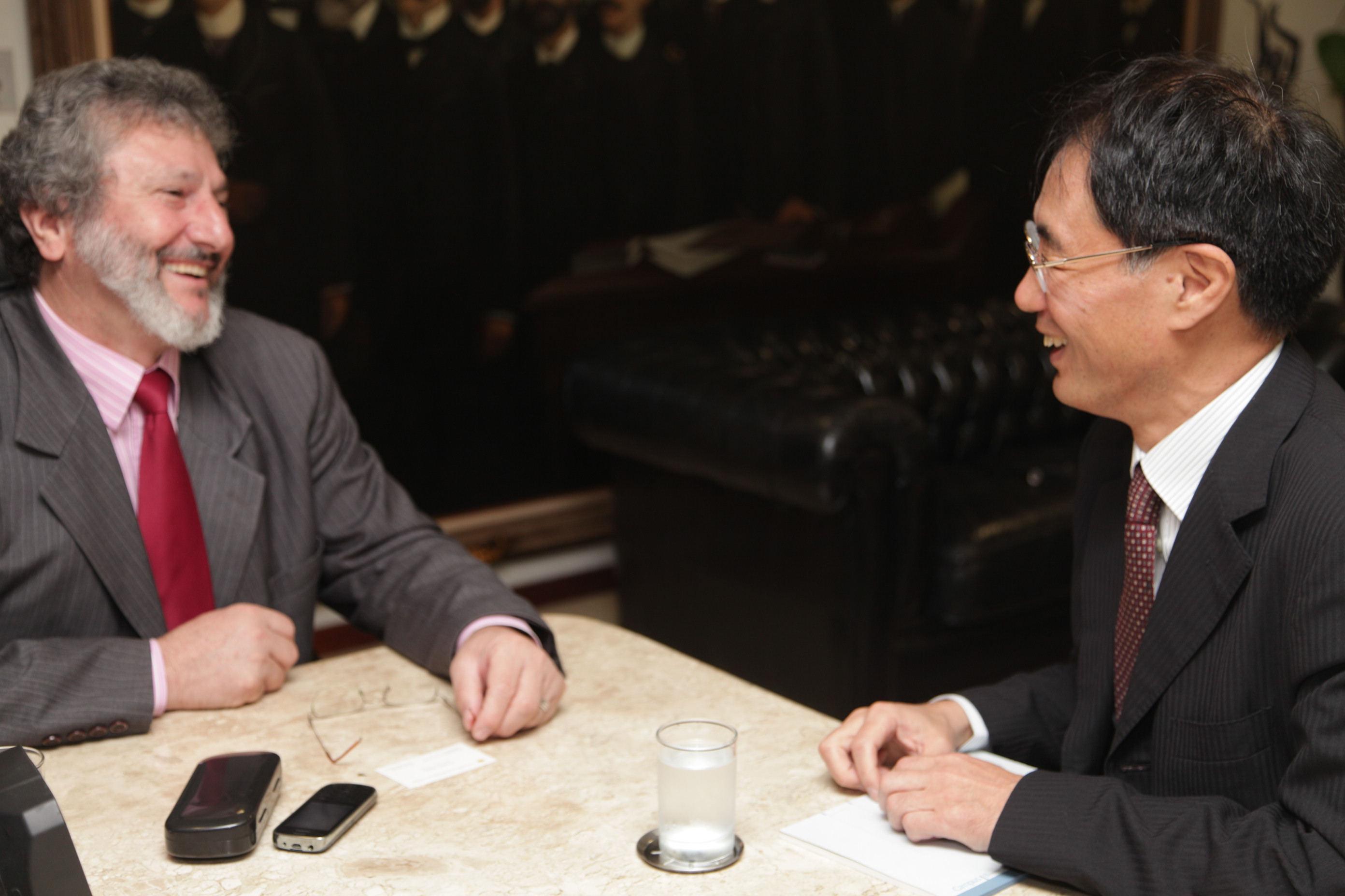 Visita do Consul Geral do Japão