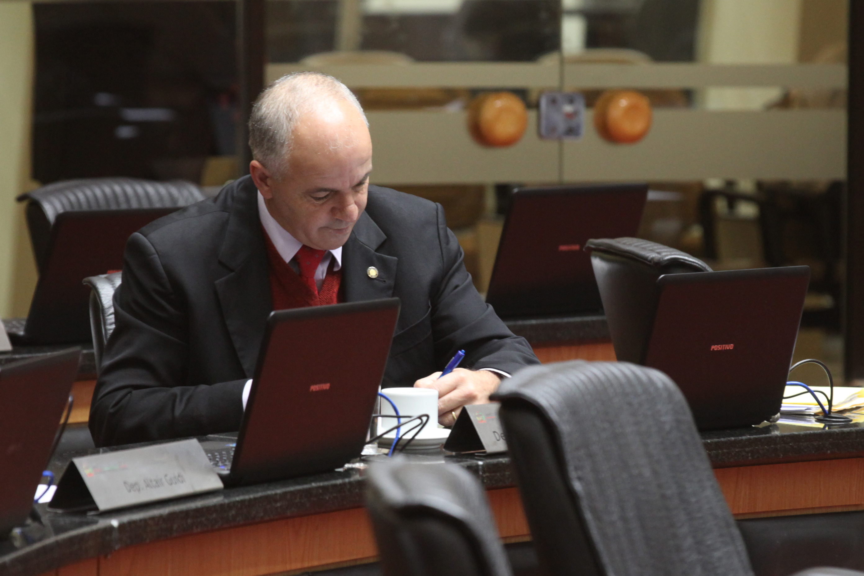 Deputado Sargento Amauri Soares (PSOL). Sessão Ordinária. Foto: Fábio Queiroz / Agência AL