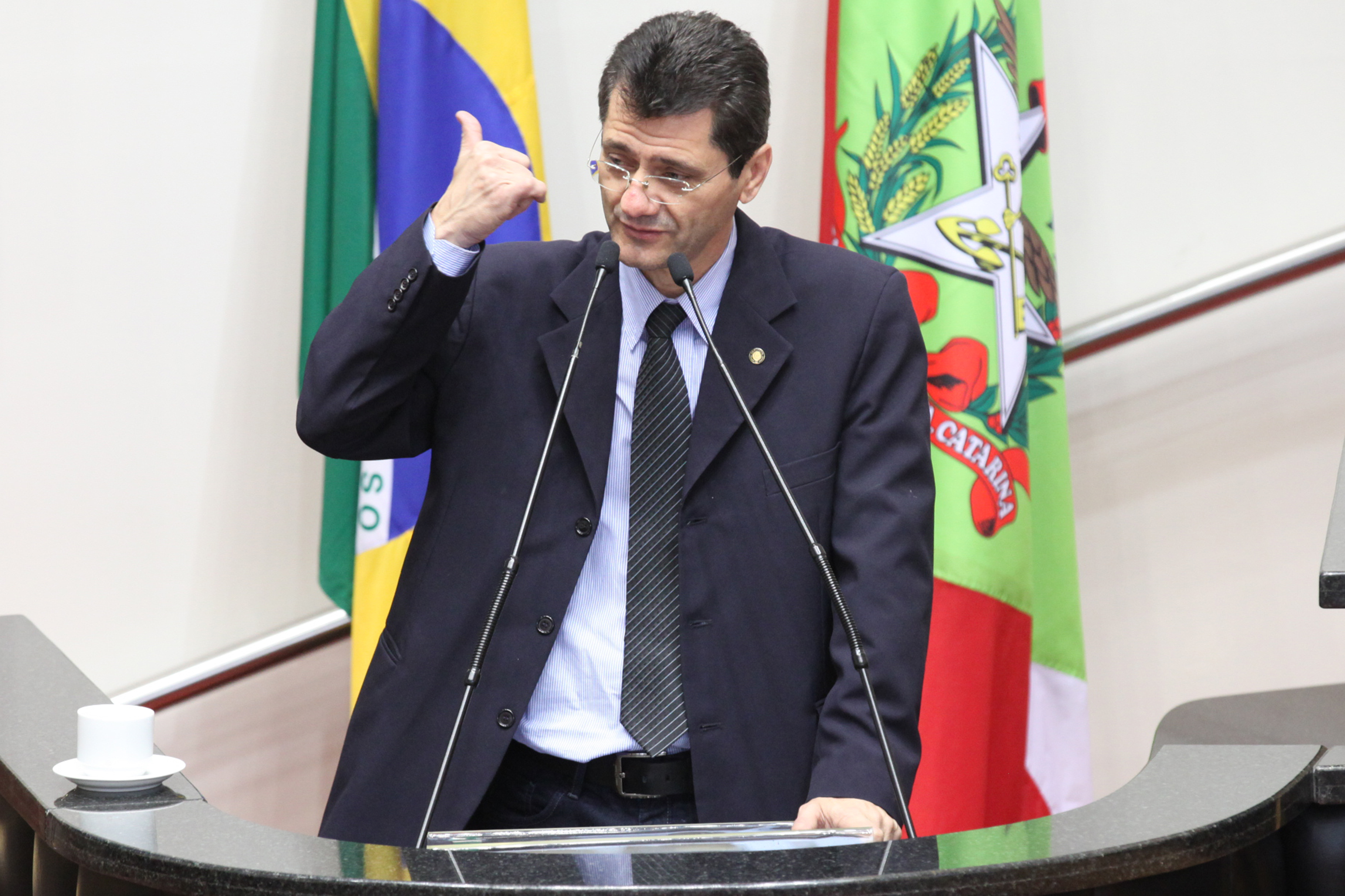 Deputado Jailson Lima (PT). Sessão Ordinária. Foto: Fábio Queiroz / Agência AL