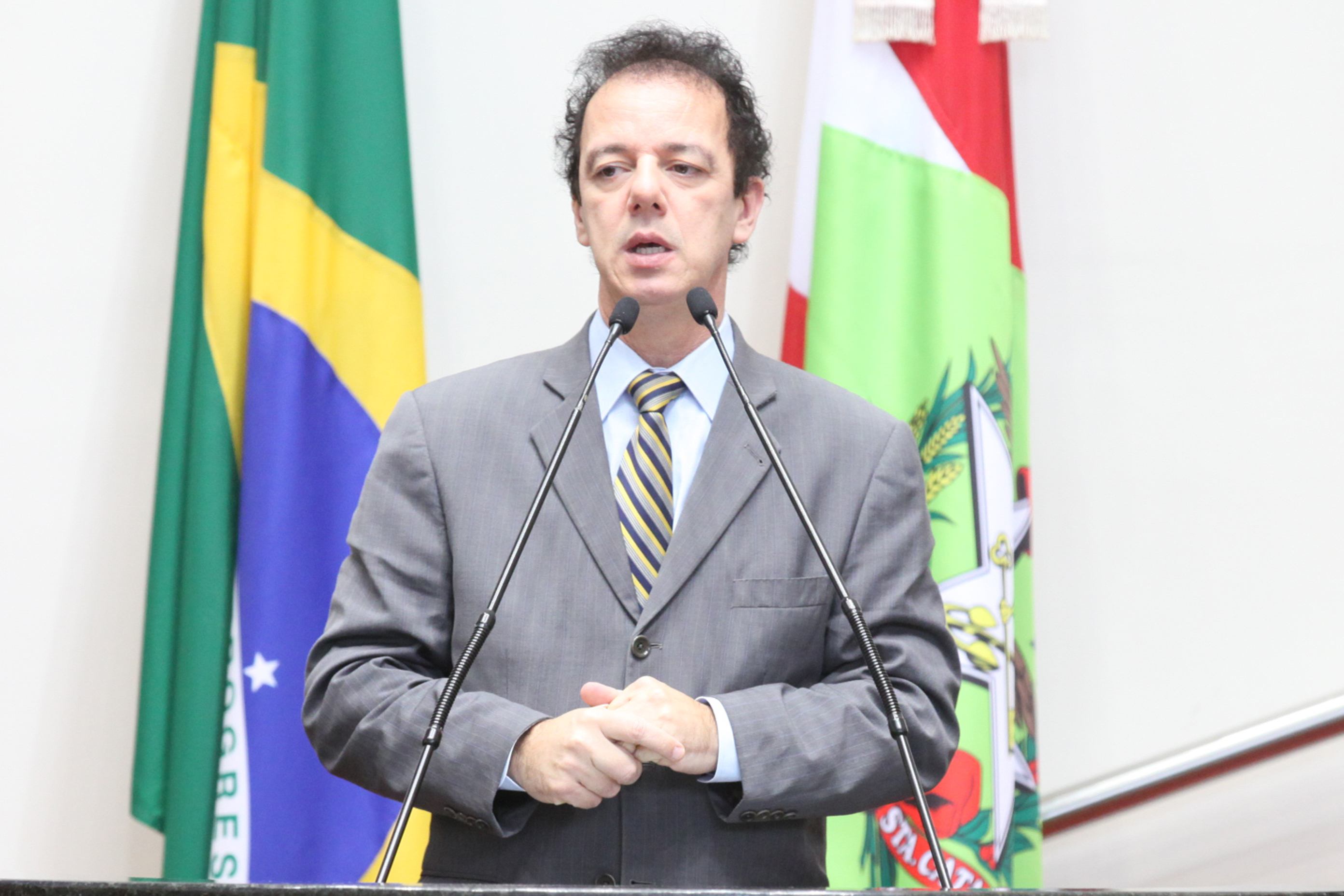 Deputado Ismael dos Santos (PSD). Sessão Ordinária. Foto: Fábio Queiroz / Agência AL