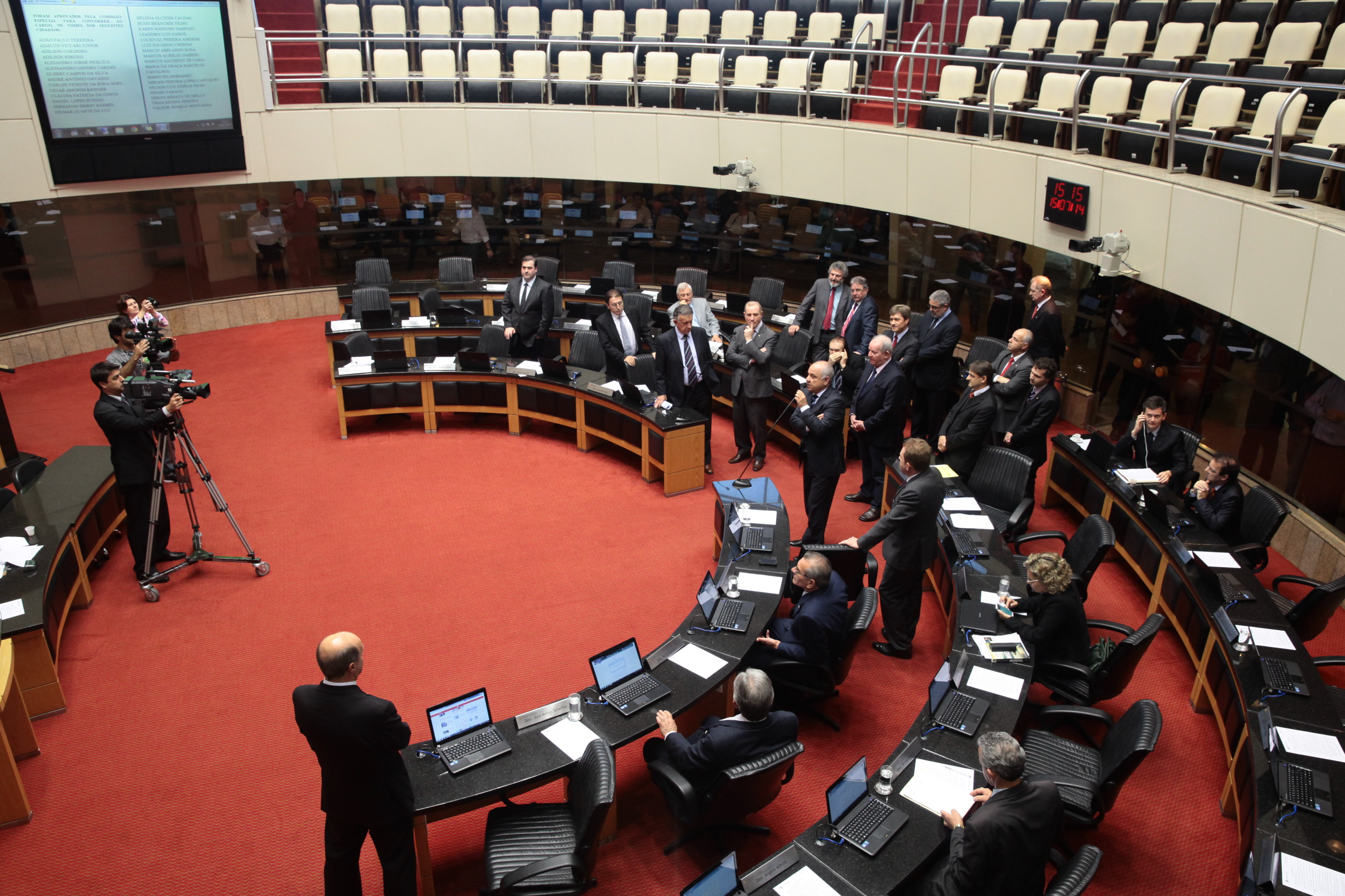 Sessão Extraordinária para Eleição do Conselheiro do Tribunal de Contas.Fotos: Miriam Zomer/ Agência AL