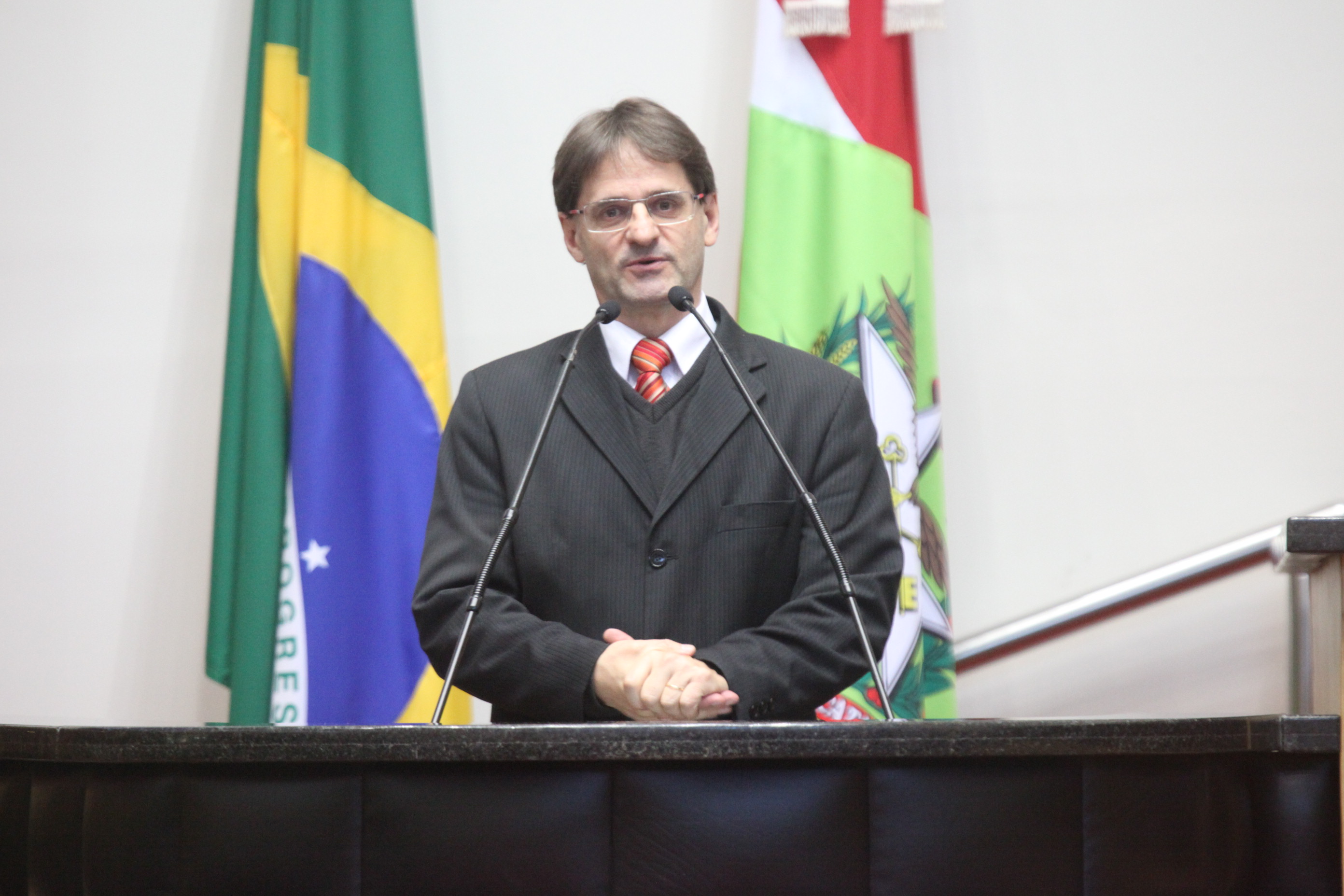 Deputado Neodi Saretta (PT)  - Sessão Ordinária. Foto: Fábio Queiroz / Agência AL