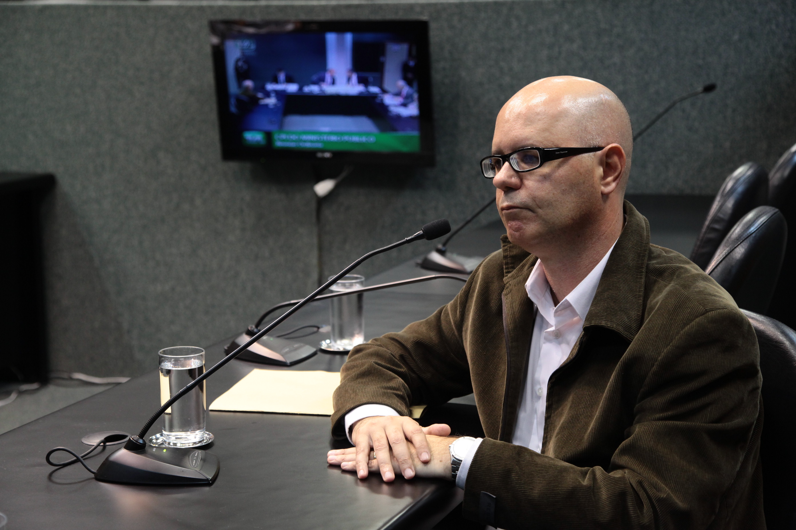 Fabricio Almeida Coral - Reunião de trabalho da CPI do Ministério Público. Foto: Miriam Zomer/Agência A