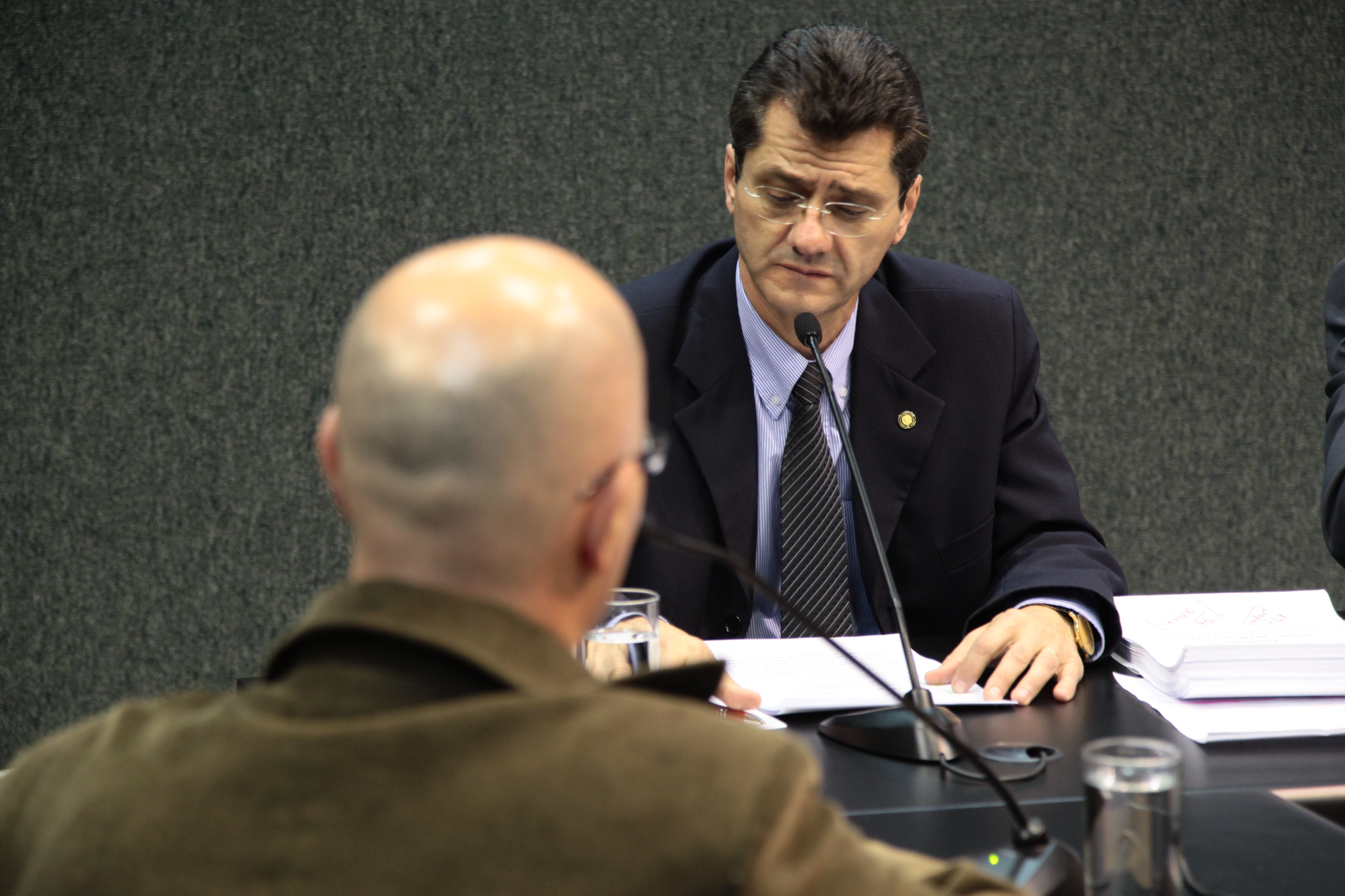 Fabricio Almeida Coral - Reunião de trabalho da CPI do Ministério Público. Foto: Miriam Zomer/Agência A