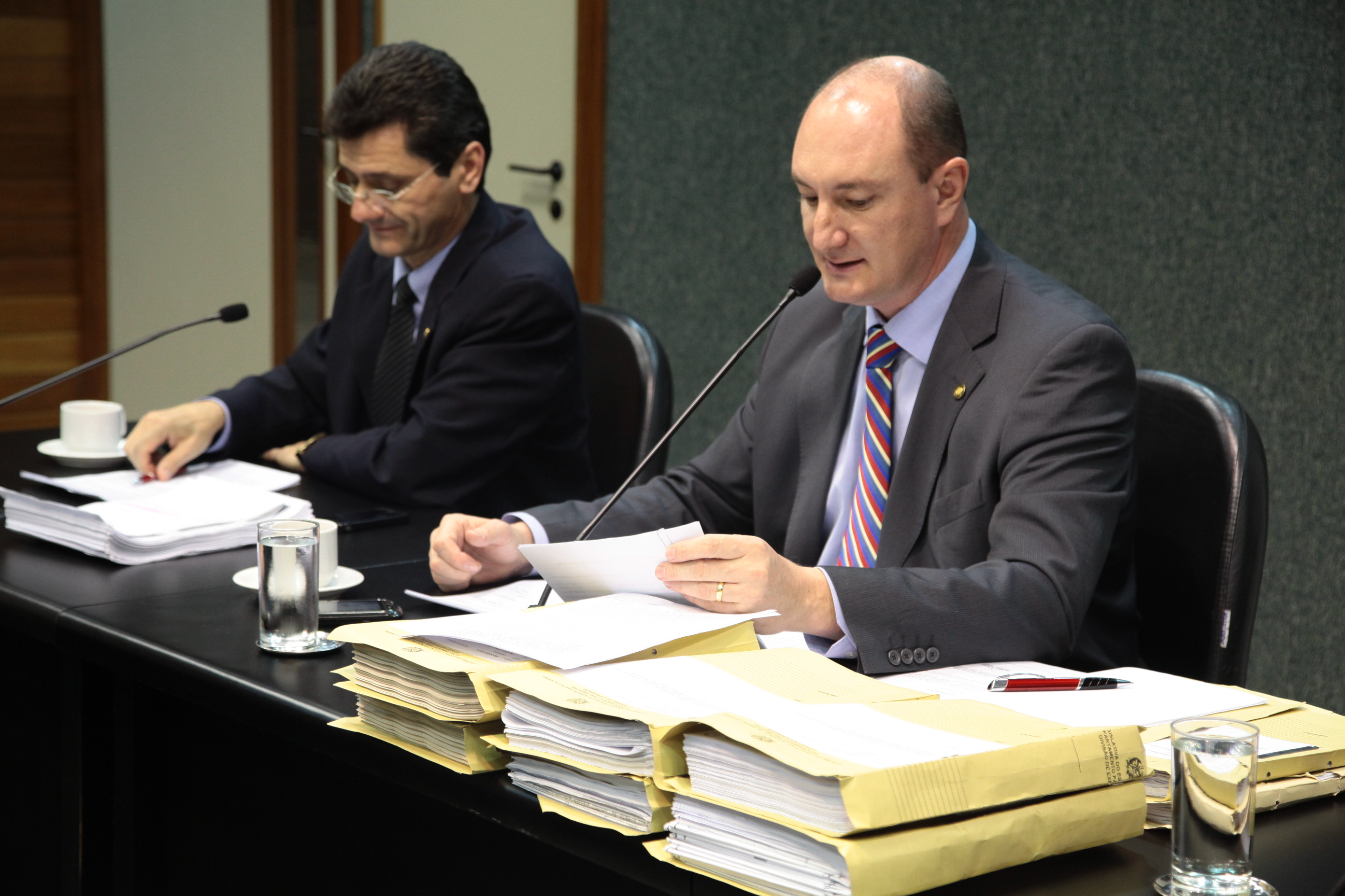 Reunião de trabalho da CPI do Ministério Público. Foto: Miriam Zomer/Agência A
