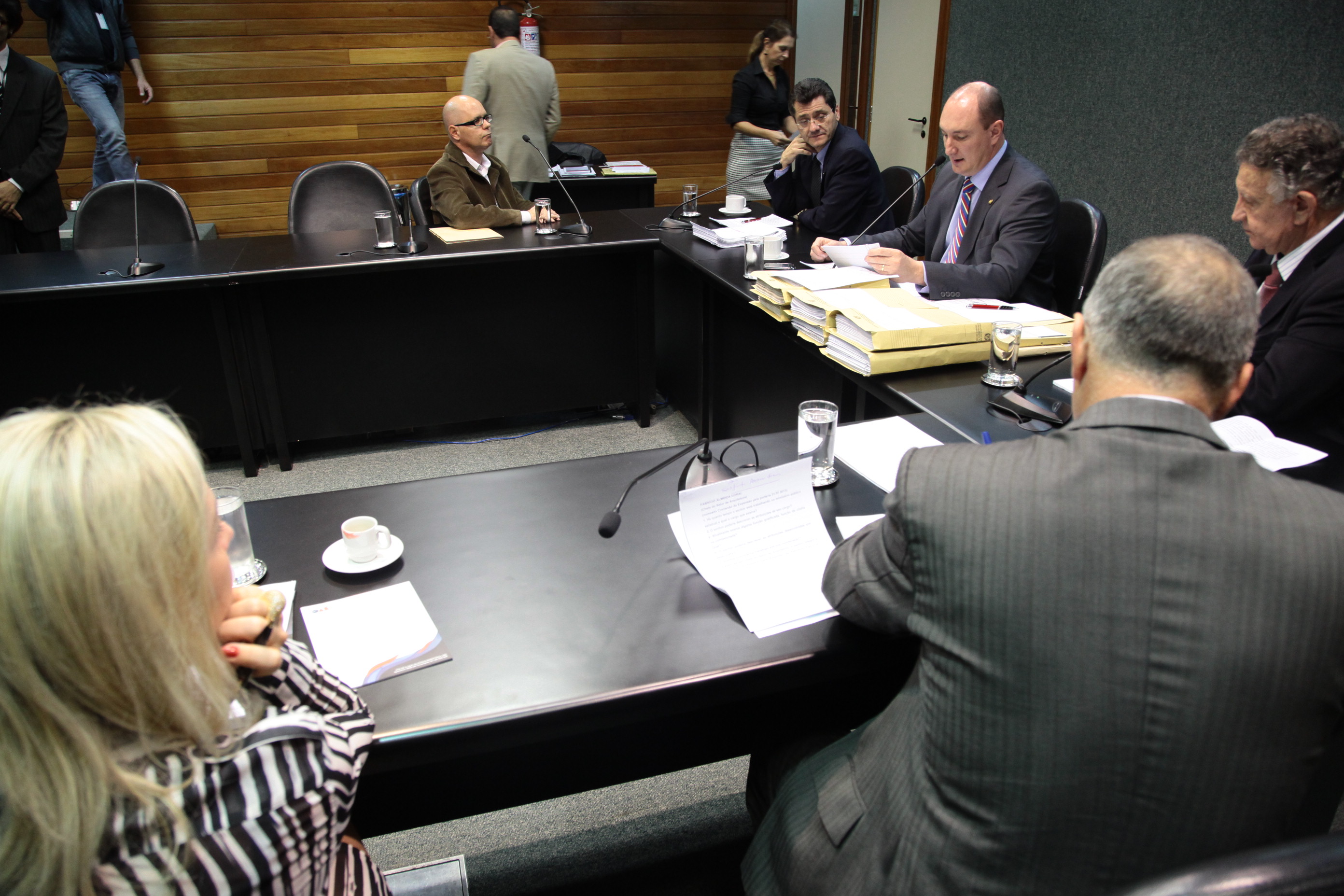 Reunião de trabalho da CPI do Ministério Público. Foto: Miriam Zomer/Agência A