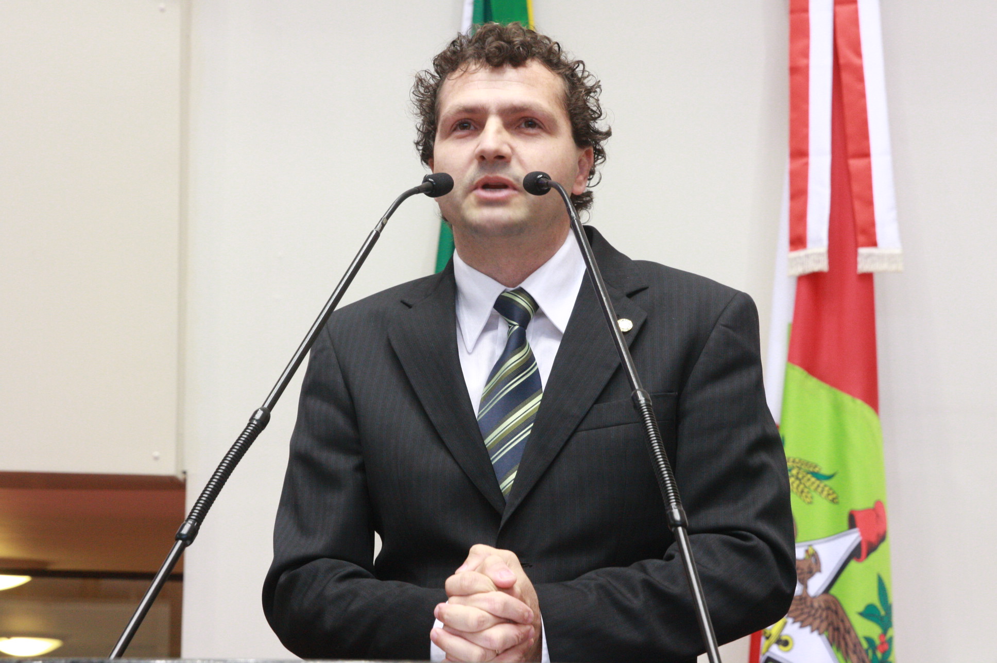 Deputado Daniel Tozzo (PSDB) - Sessão Ordinária. Plenário Osni Regis. Foto:Eduardo Guedes de Oliveira/Agência AL