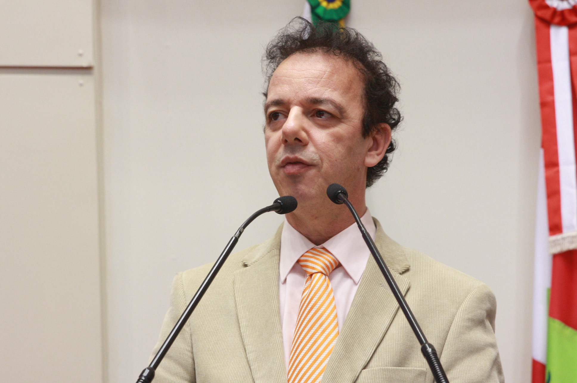 Deputado Ismael dos Santos (PSD) - Sessão Ordinária. Plenário Osni Regis. Foto:Eduardo Guedes de Oliveira/Agência AL