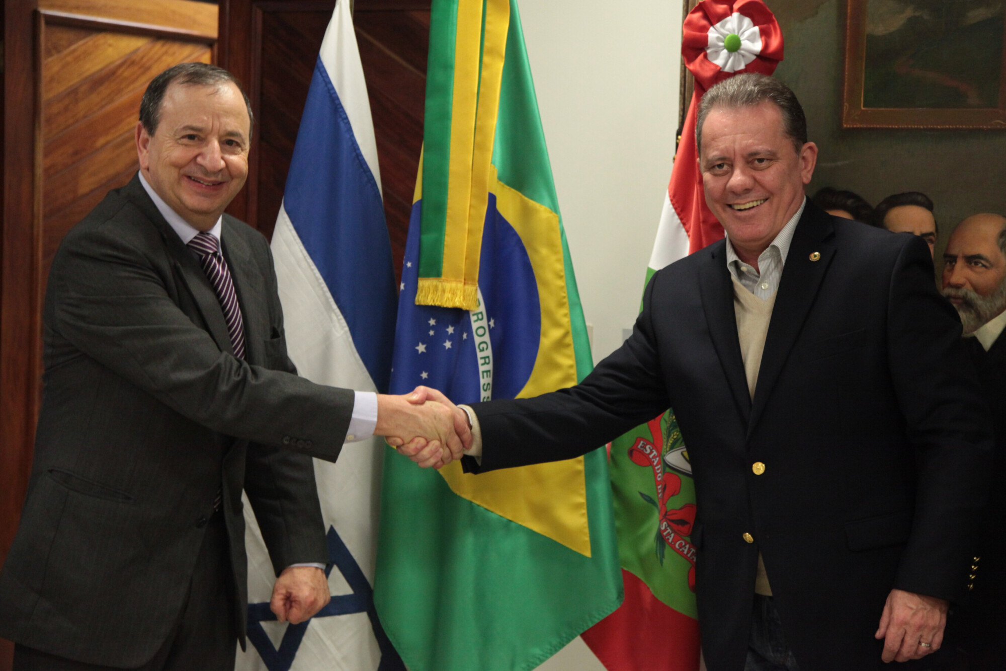 Cônsul israelense visita Assembleia Legislativa