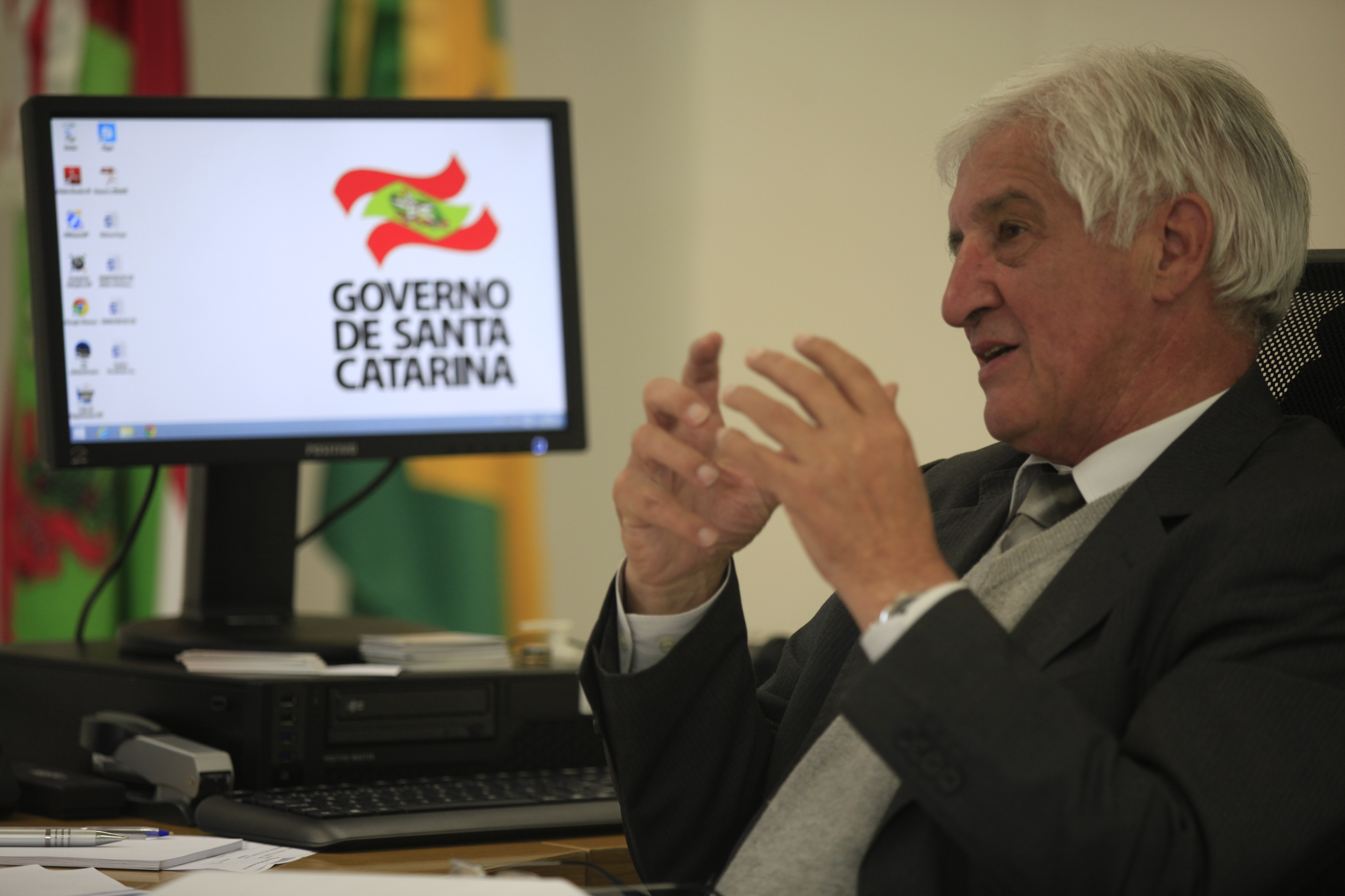 Secretário da Casa Civil Nelson Serpa  Foto Carlos Kilian/Agência AL