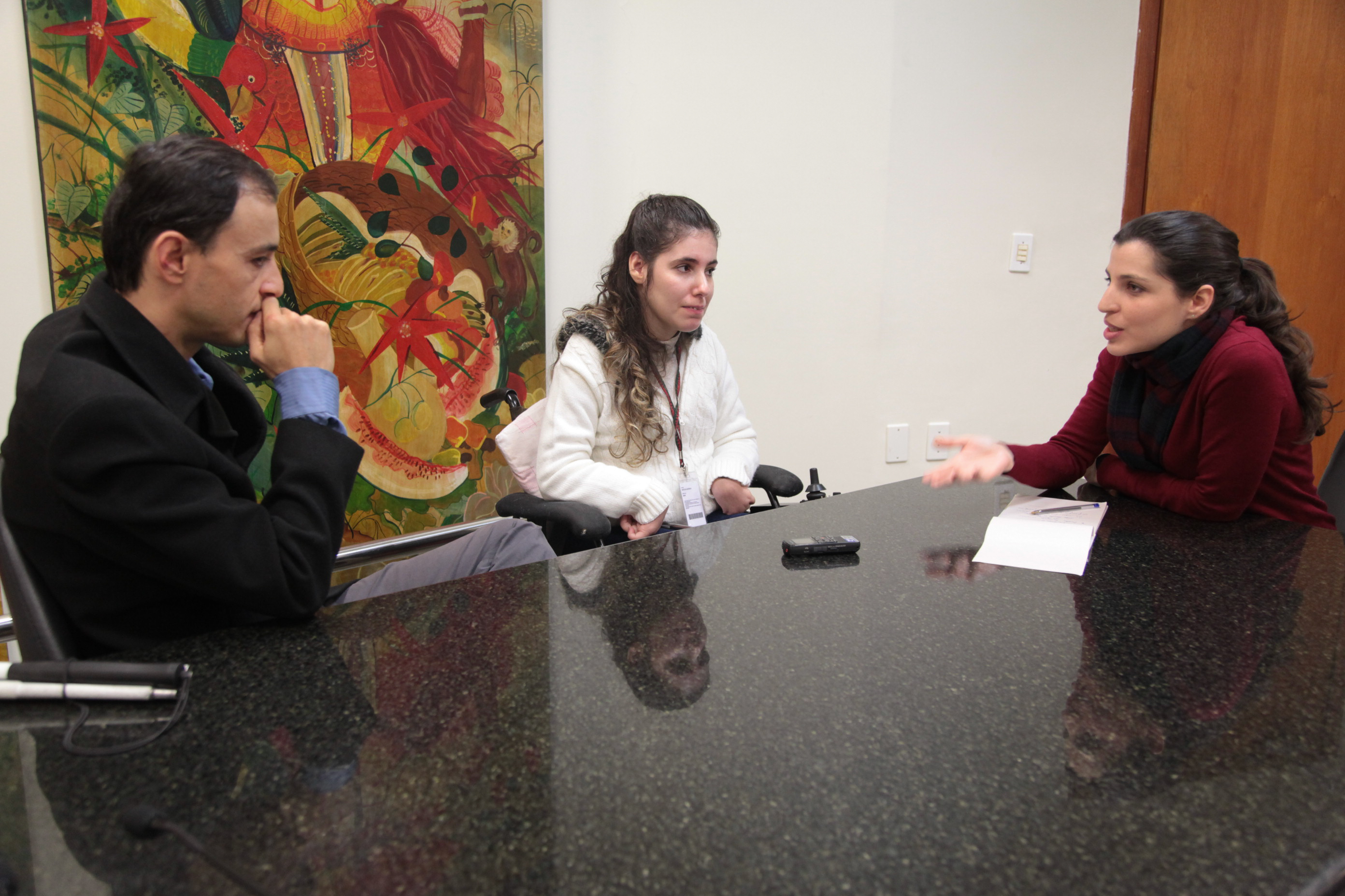 Acessibilidade nas Eleições 2014 - Foto: Juliana Stadnik / Agência AL