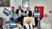 Asilo Irmão Joaquim recebe primeiras doações da Campanha do Agasalho