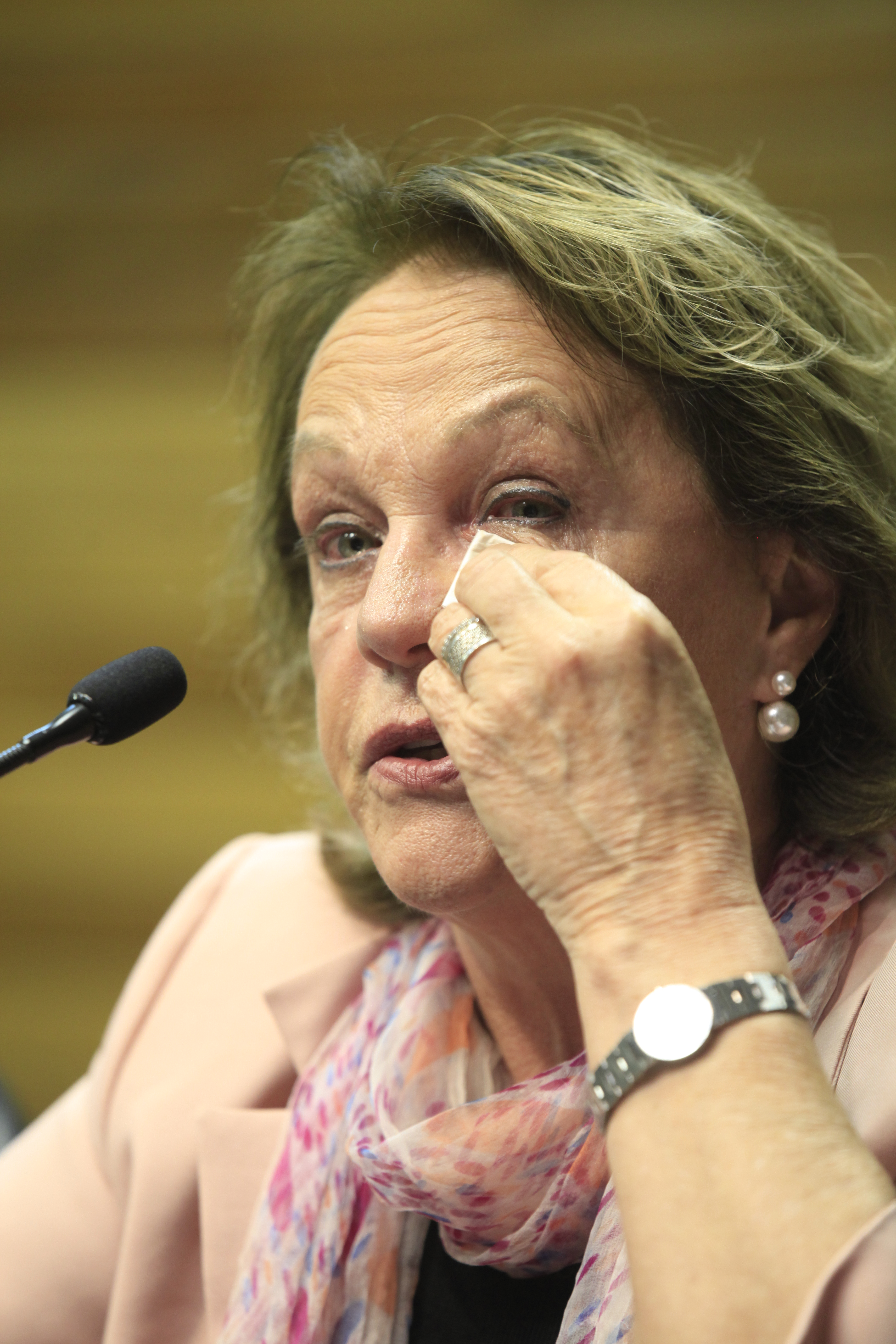 Reunião da Comissão de Verdade e Justiça. Depoente, Anita Pires. Foto: Carlos Kilian/Agência AL