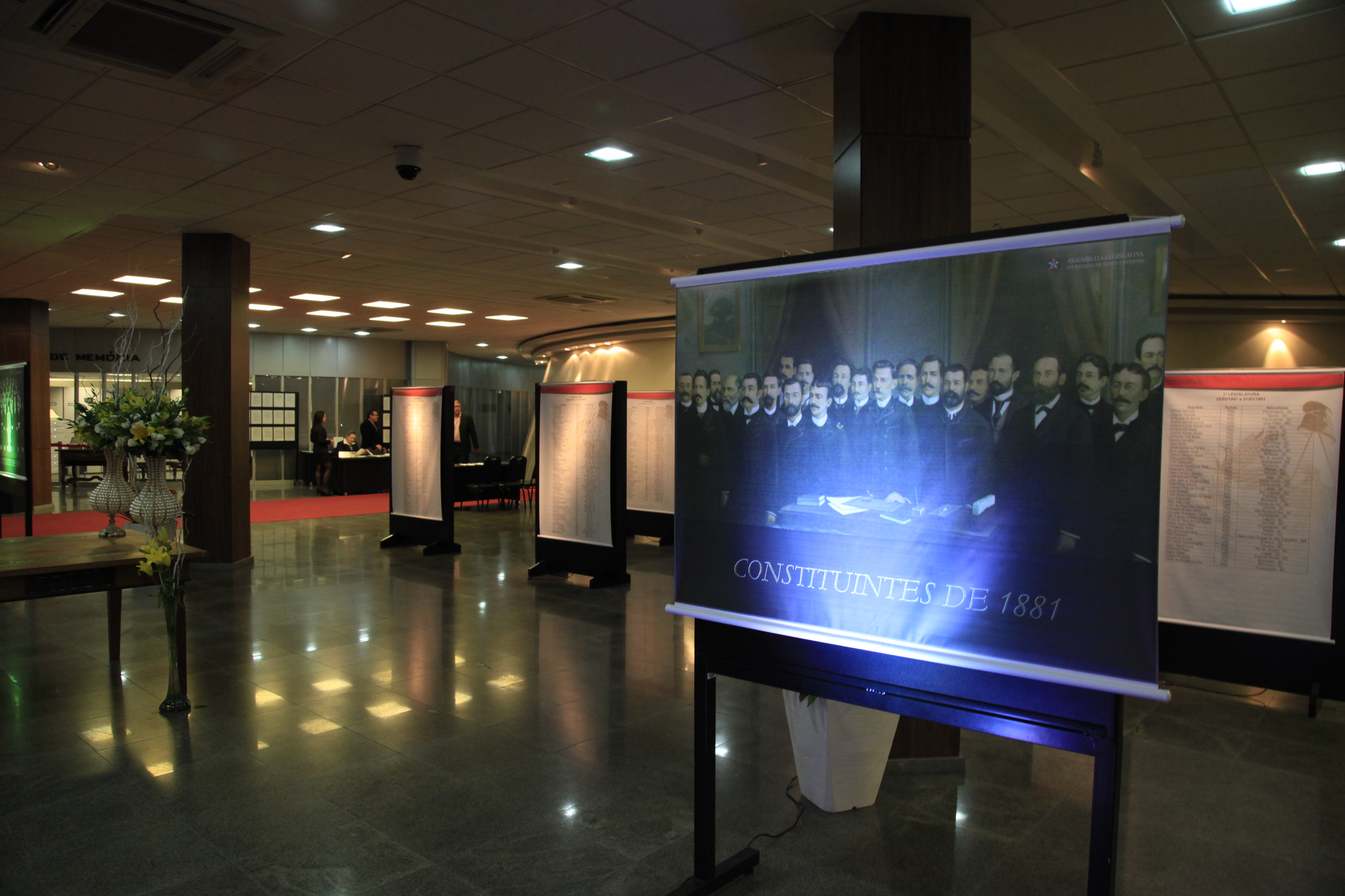 Comemoração aos 180 anos da Instalação do Parlamento Catarinense. Foto: Carlos Kilian/Agência AL