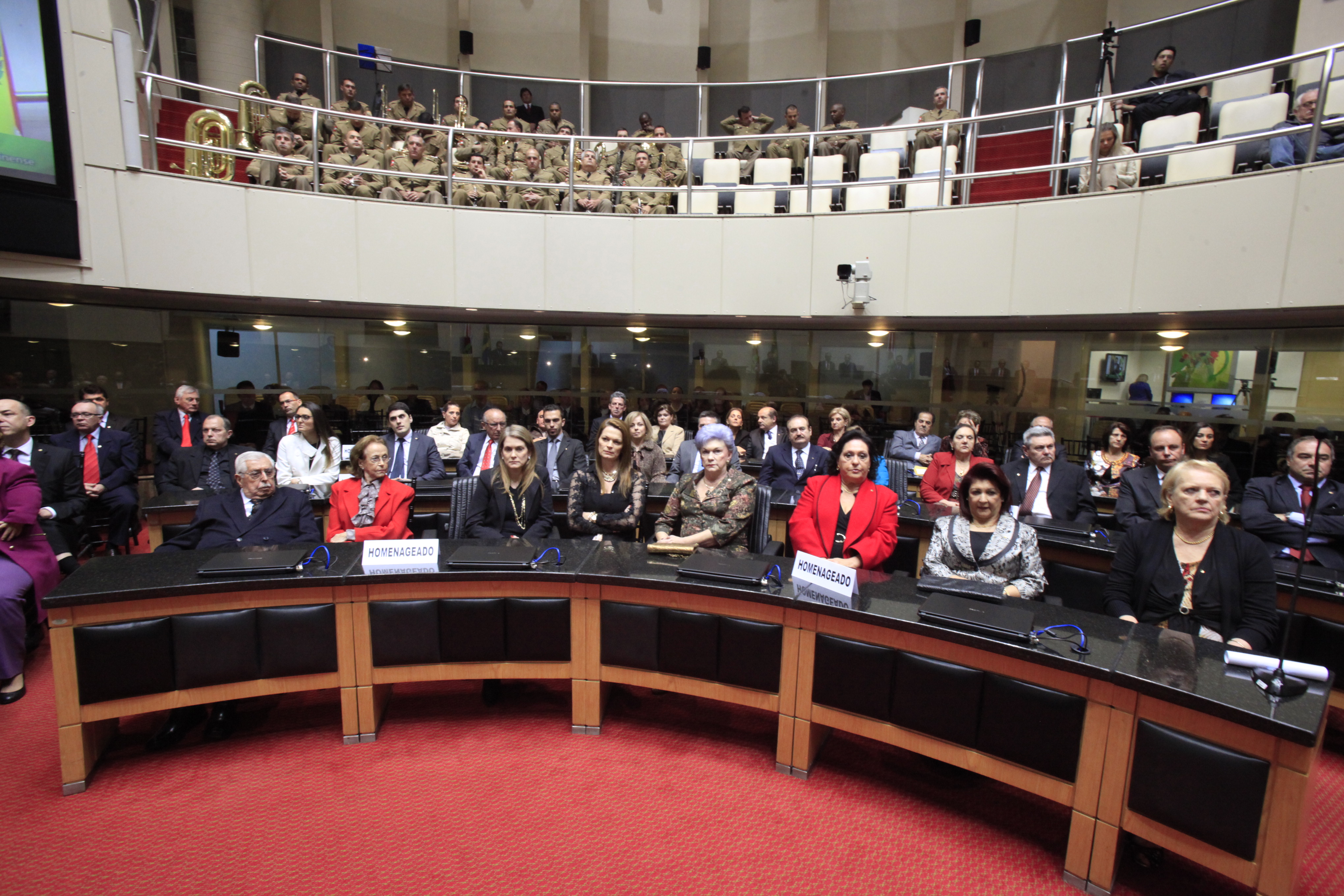 Sessão Especial em comemoração aos 180 anos da Instalação do Parlamento Catarinense. Foto: Carlos Kilian/Agência AL