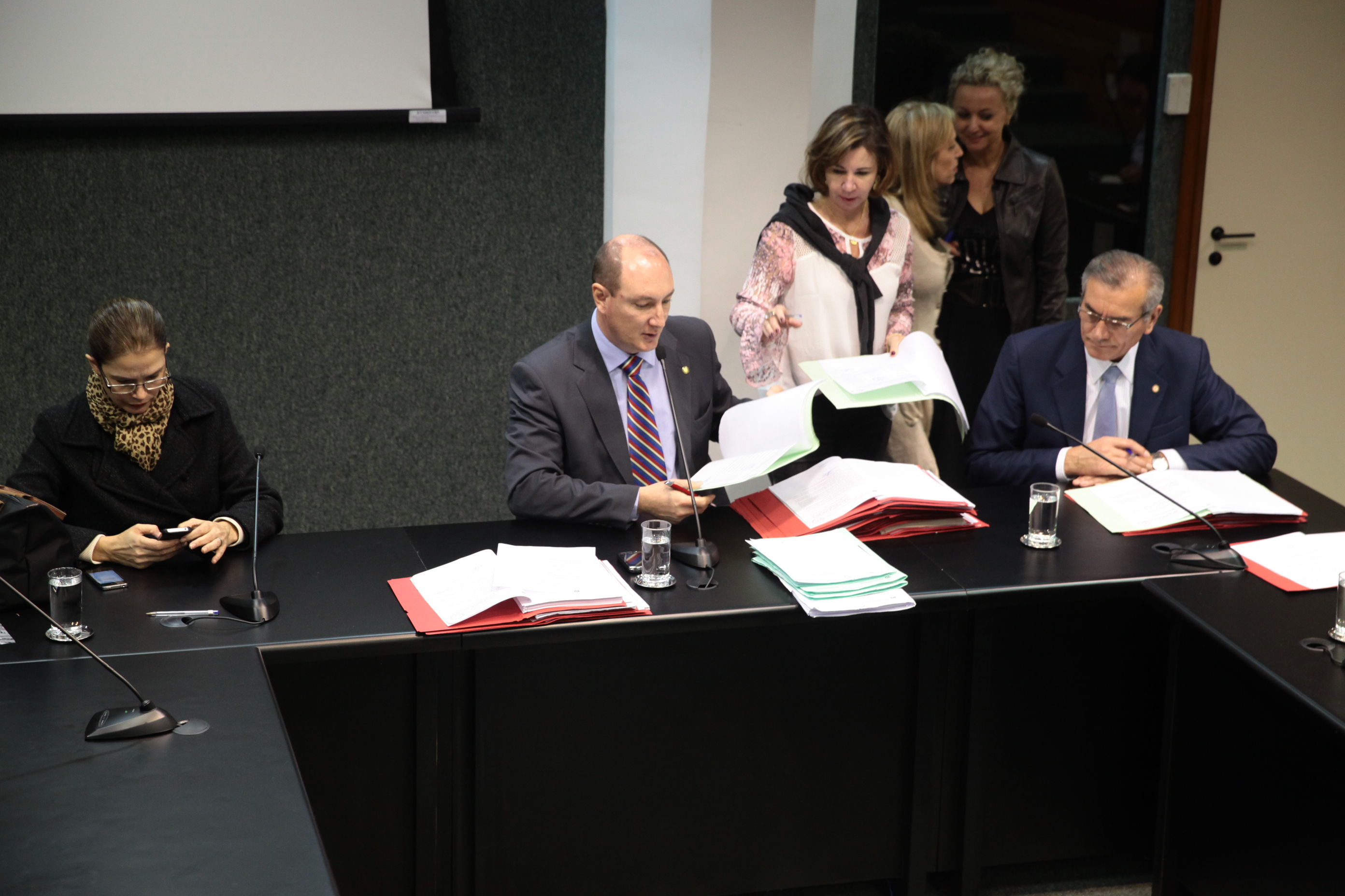 Reunião da Comissão de Trabalho, Administração e Serviço Público. Foto: Miriam Zomer/Agência AL