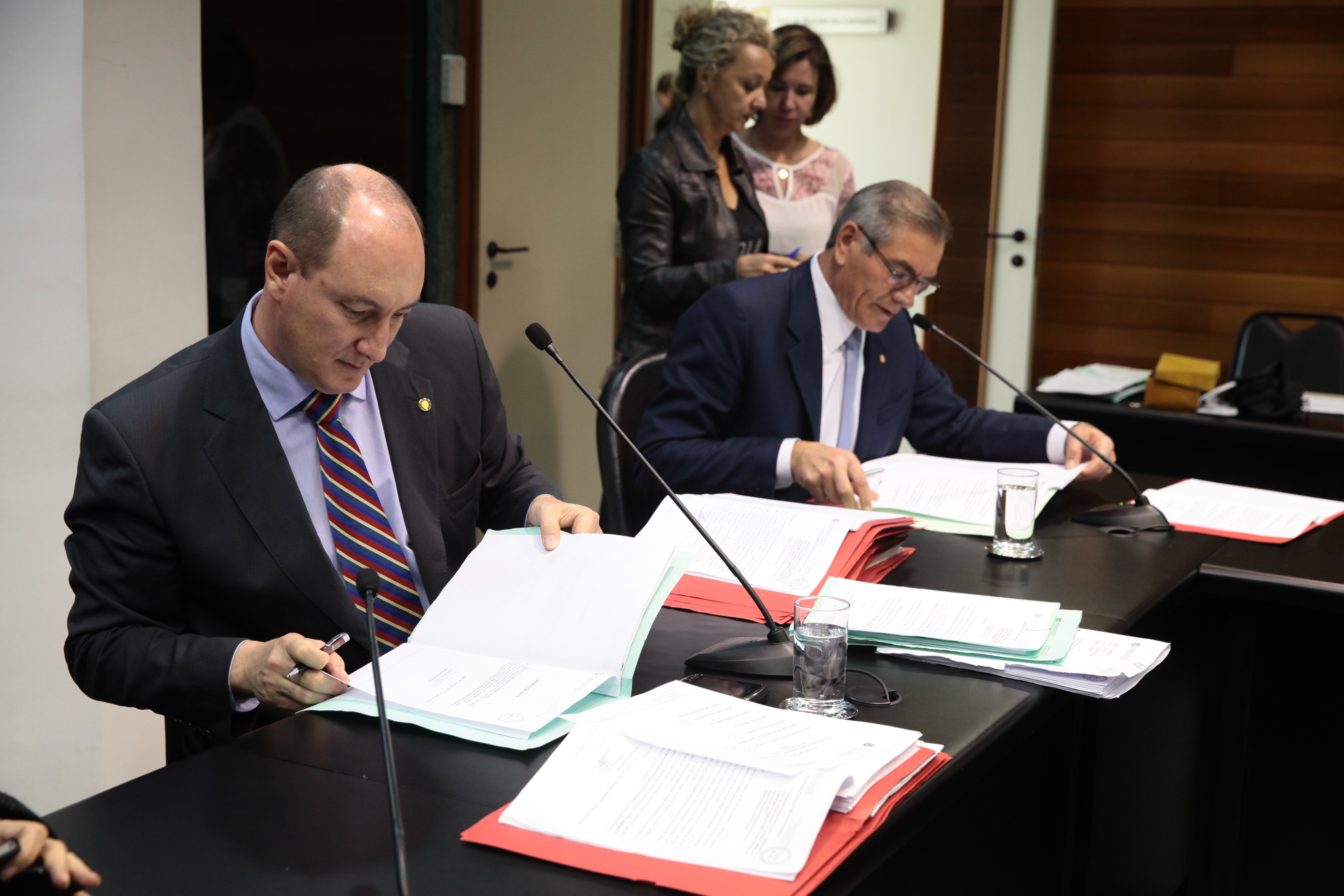 Reunião da Comissão de Trabalho, Administração e Serviço Público. Foto: Miriam Zomer/Agência AL