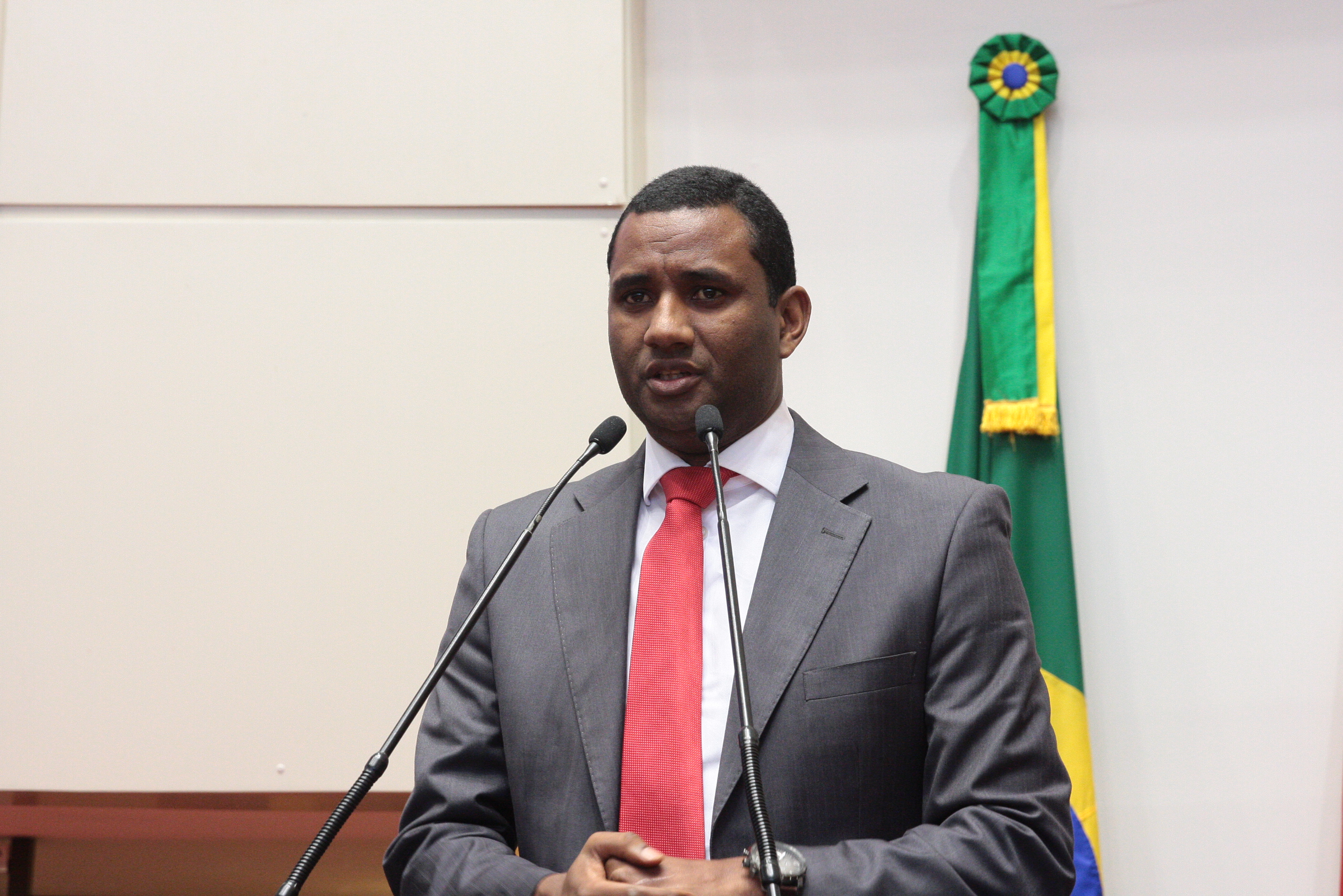 Deputado Sandro Silva (PPS). Sessão ordinária. Foto: Eduardo Guedes de Oliveira / Agência AL