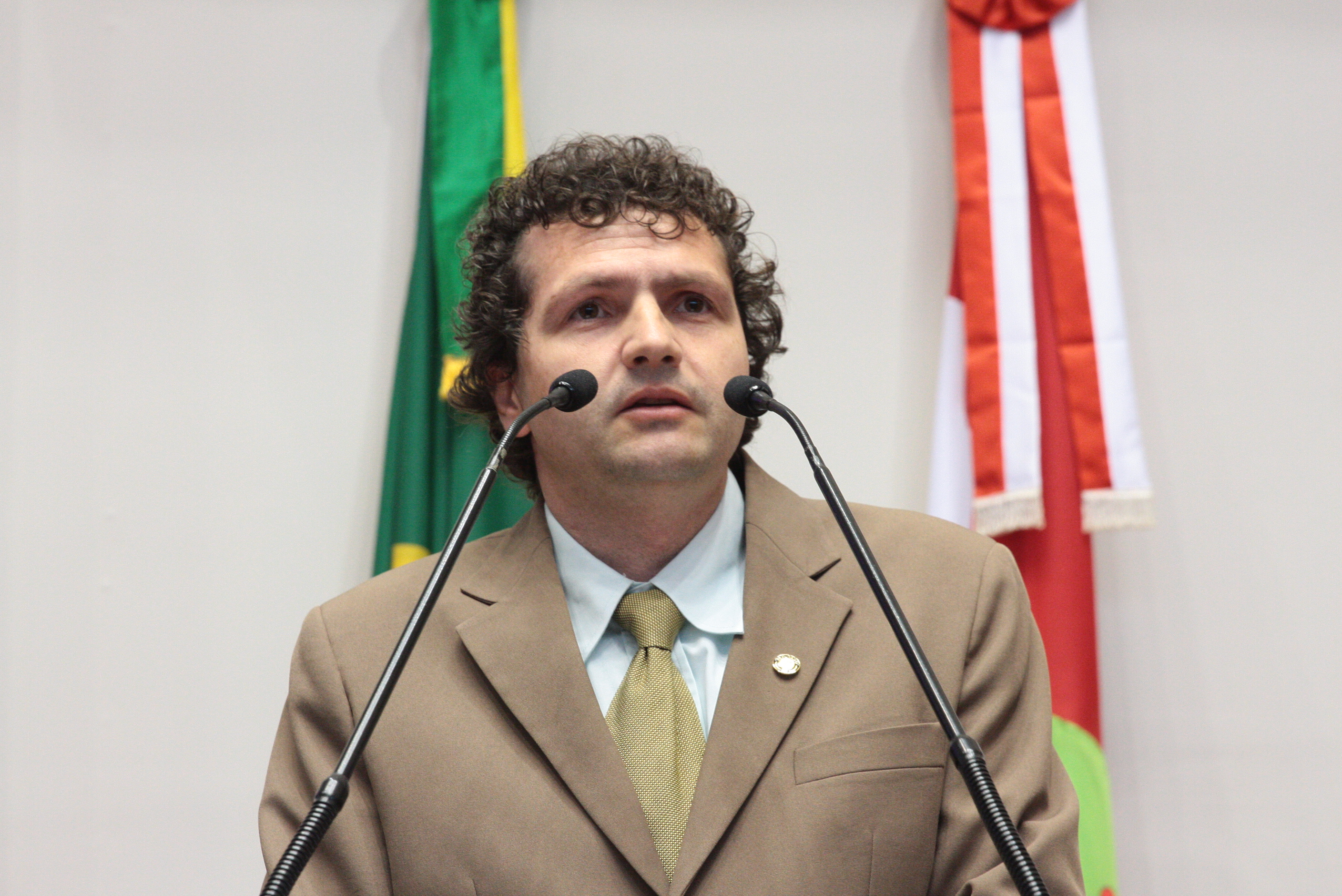 Deputado Daniel Tozzo (PSD). Sessão ordinária. Foto: Eduardo Guedes de Oliveira / Agência AL