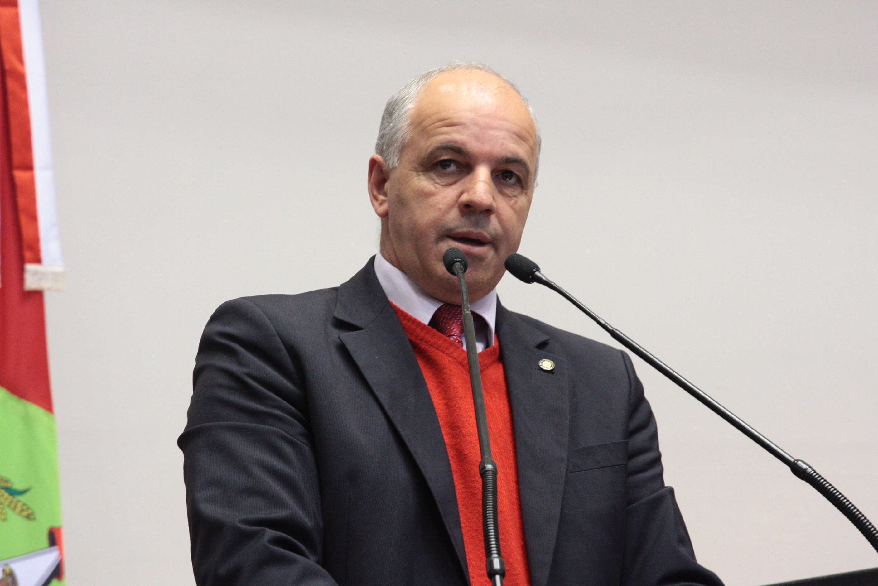 Deputado Sargento Amauri Soares (PSOL). Sessão ordinária. Foto: Eduardo Guedes de Oliveira / Agência AL