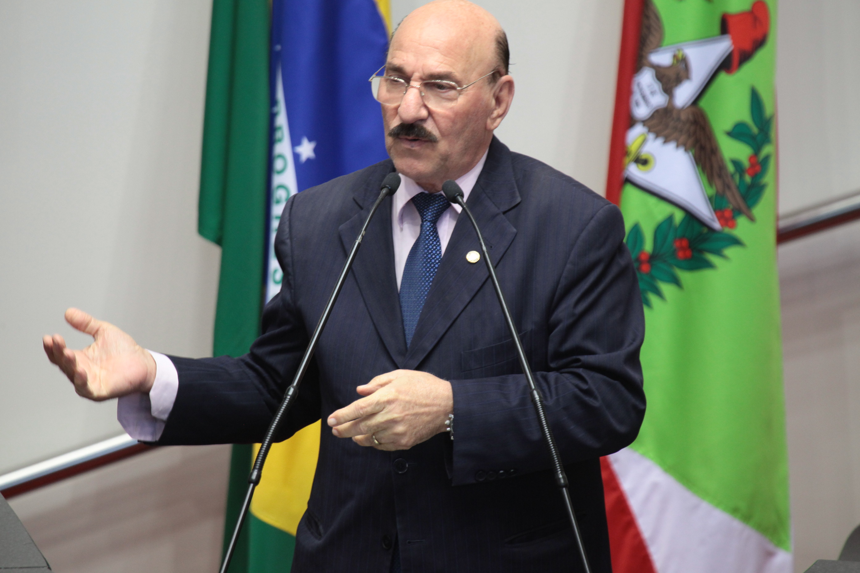 Deputado Manoel Mota (PMDB)  - Sessão Ordinária. Foto: Miriam Zomer/ Agência AL