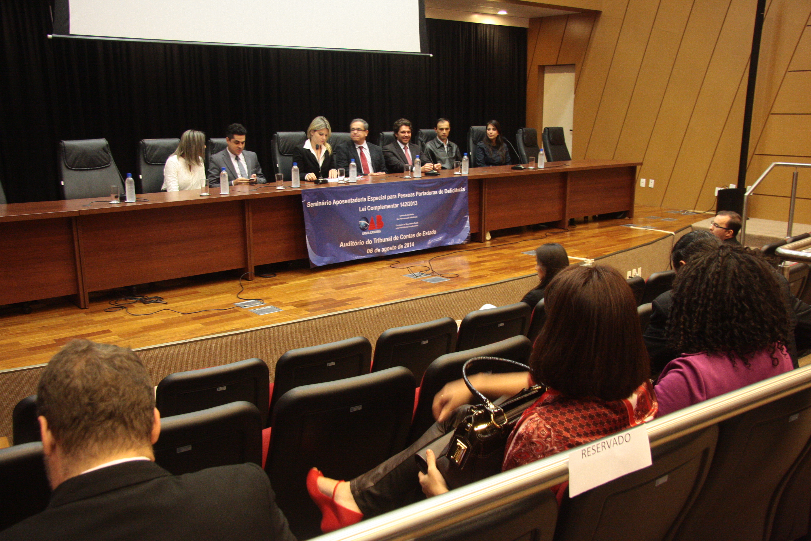 Seminário sobre Aposentadoria de Pessoas com Deficiência. Fotos: Eduardo Guedes de Oliveira / Agência AL