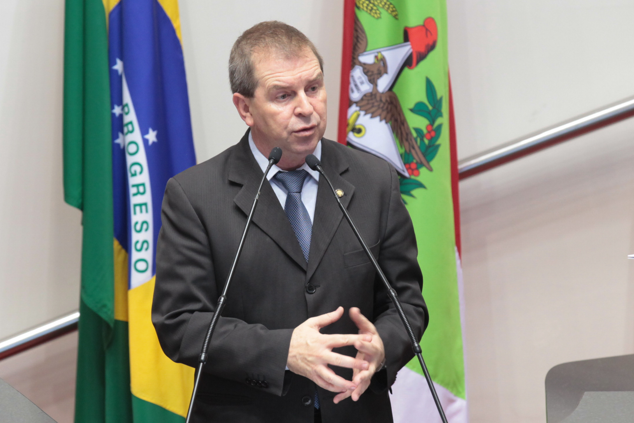 Sessão Ordinária - Plenário Osni Régis - Dep. Mauricio Eskudlark (PSD) - Foto: Juliana Stadnik / Agência AL