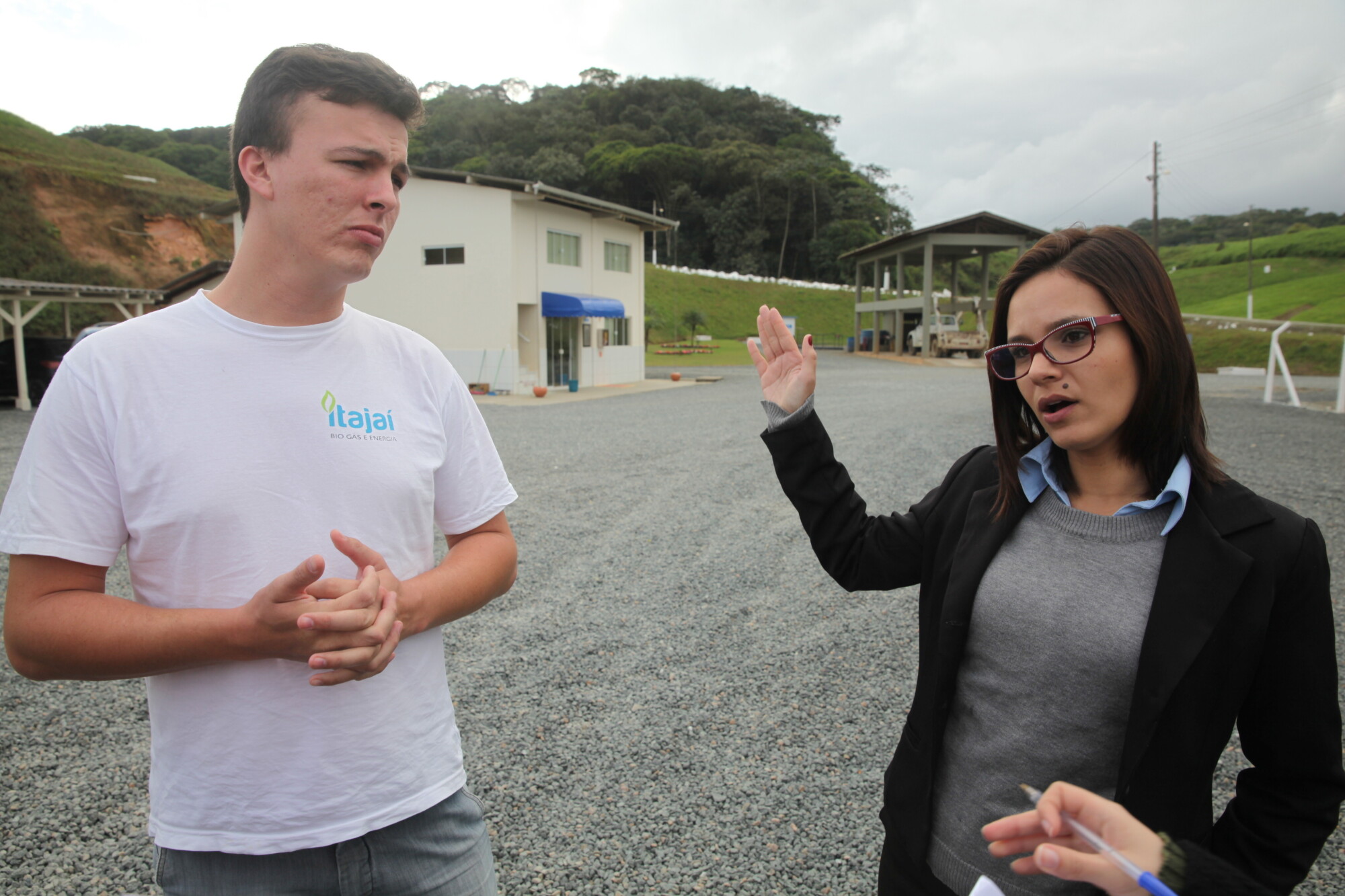 Felipe Hohmann e Juliana Ramos