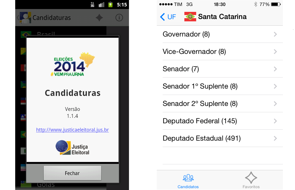 TSE apresenta aplicativo móvel para divulgação de candidaturas