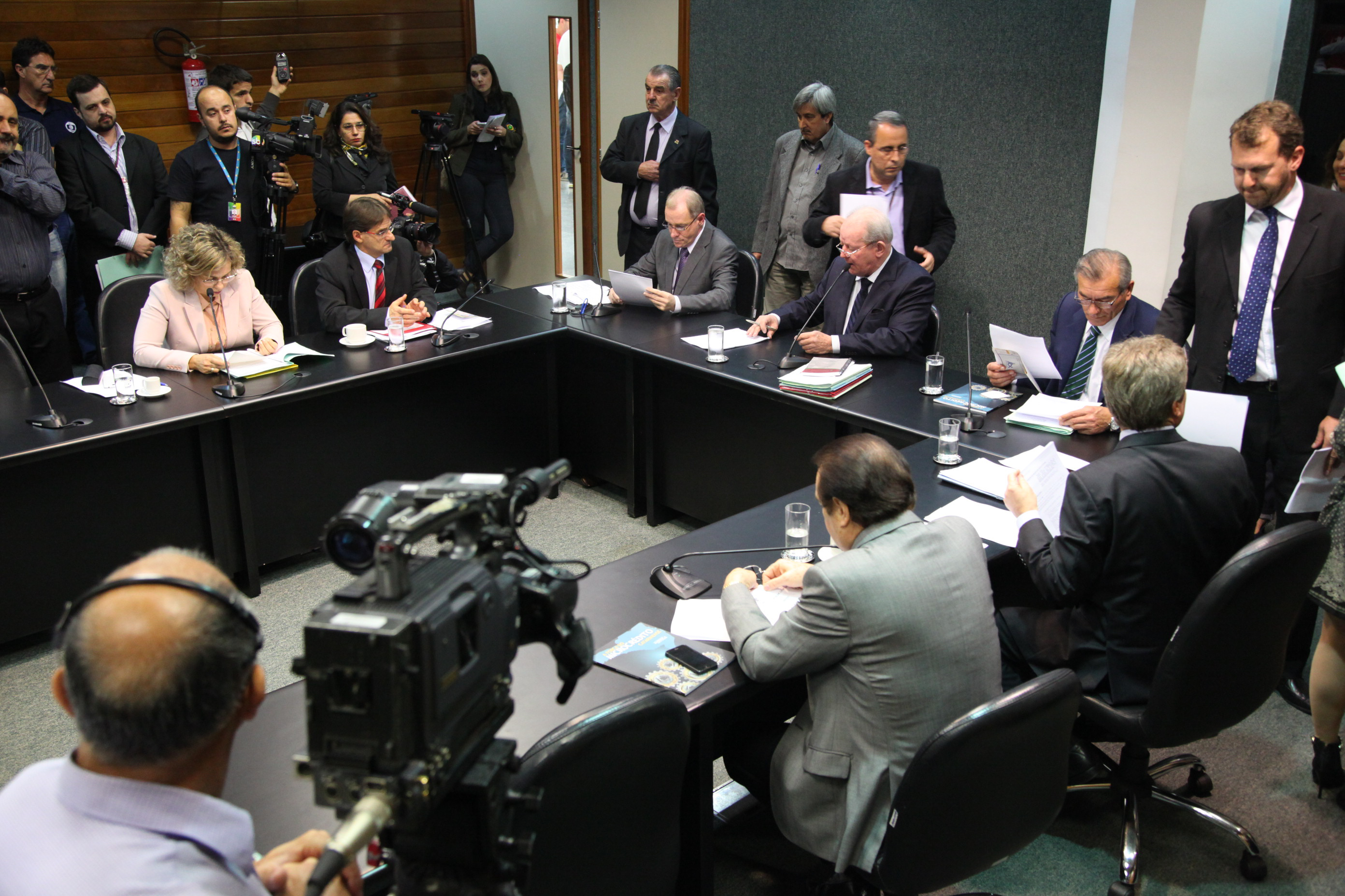 Reunião da Comissão de Constituição e Justiça. Votação do Amianto. Foto: Juliana Stadnik / Agência AL